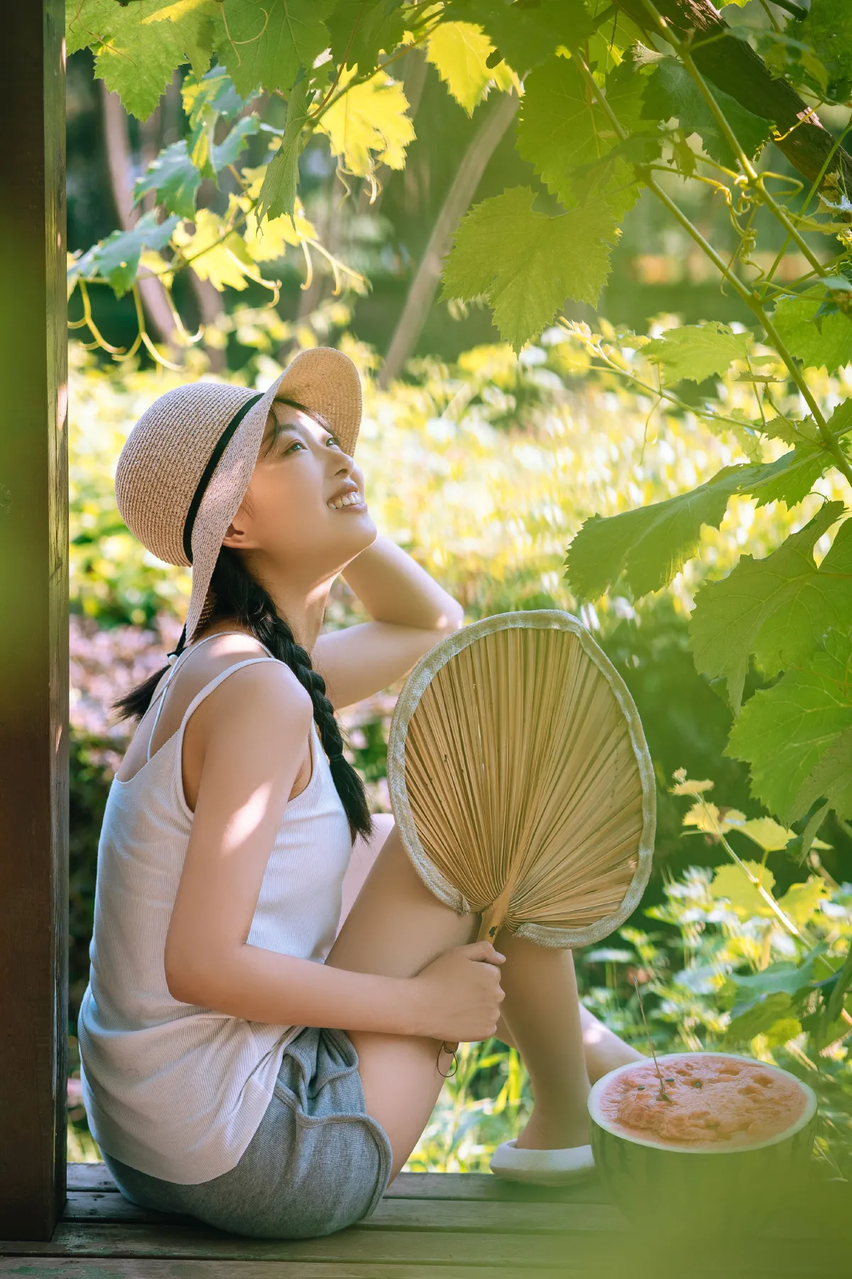 盛夏西瓜少女