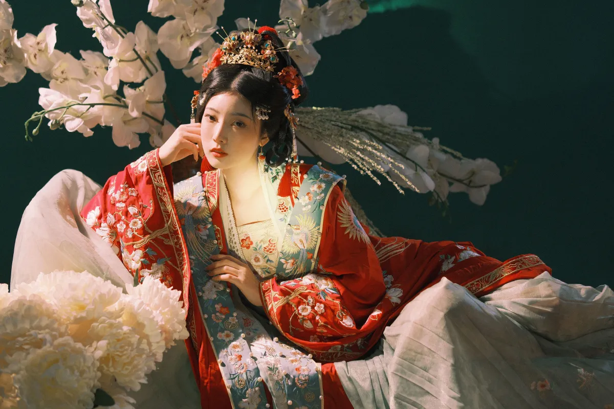 甜汐_果果《荼蘼花开》美图作品图片5