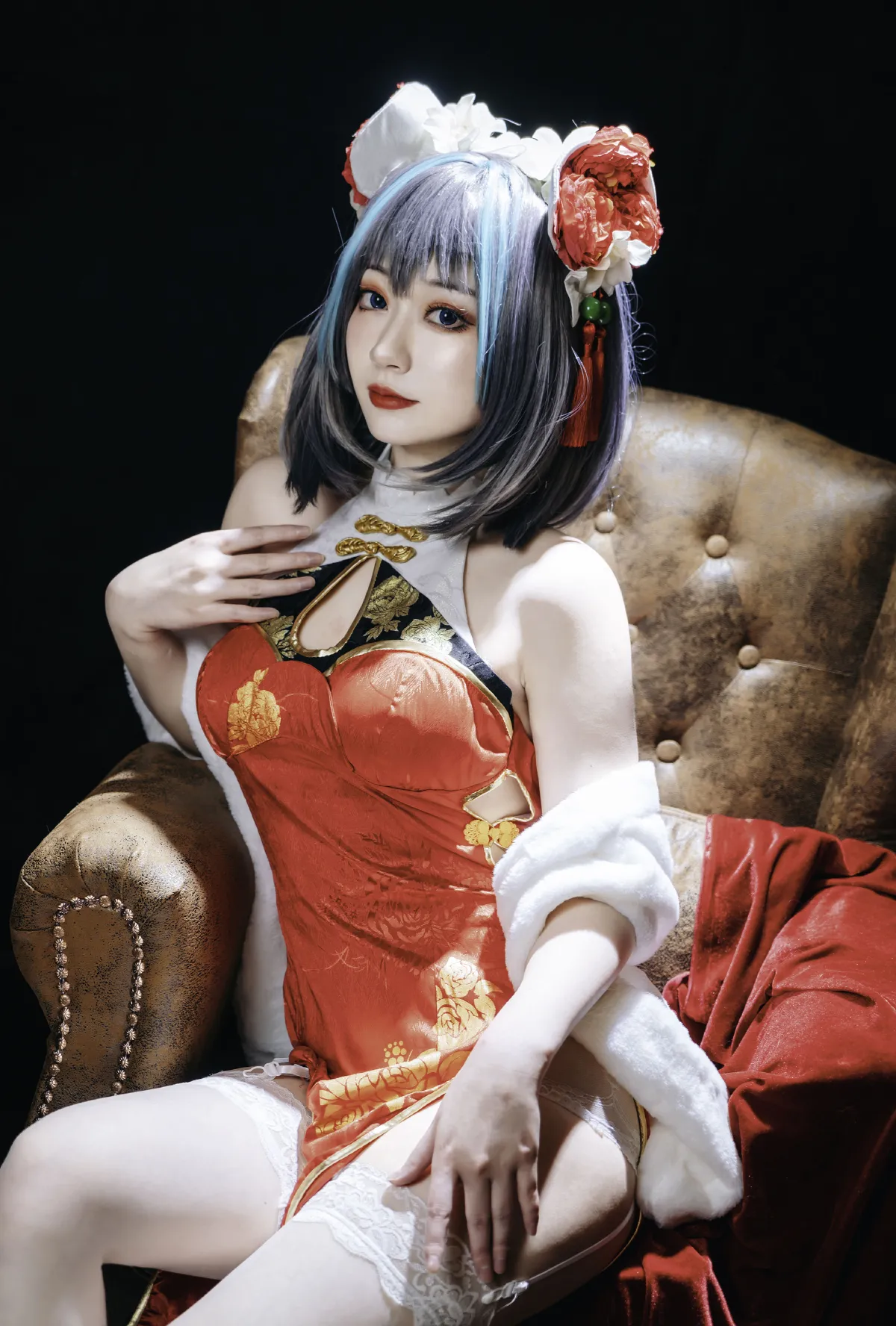 柴郡旗袍