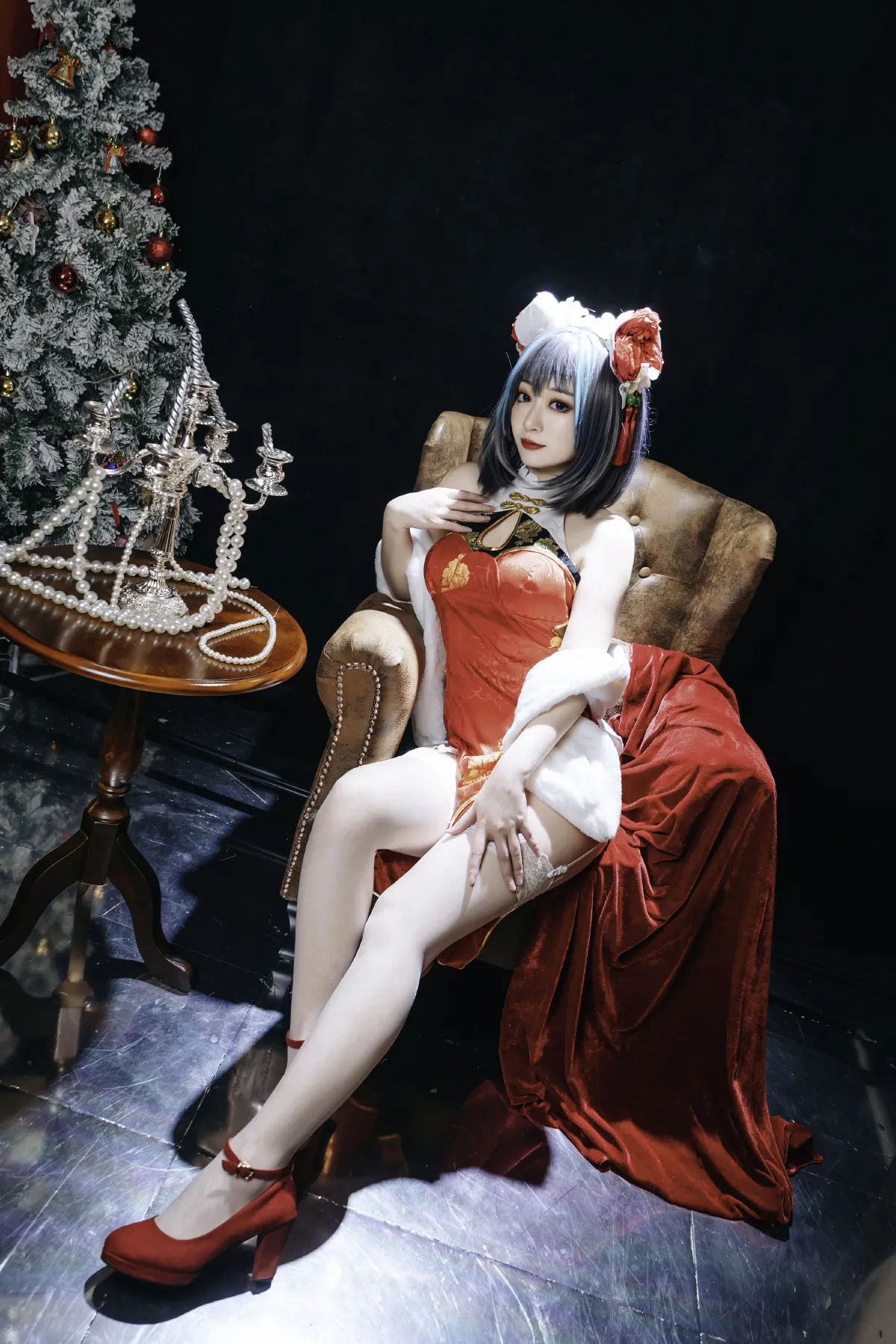 柴郡旗袍