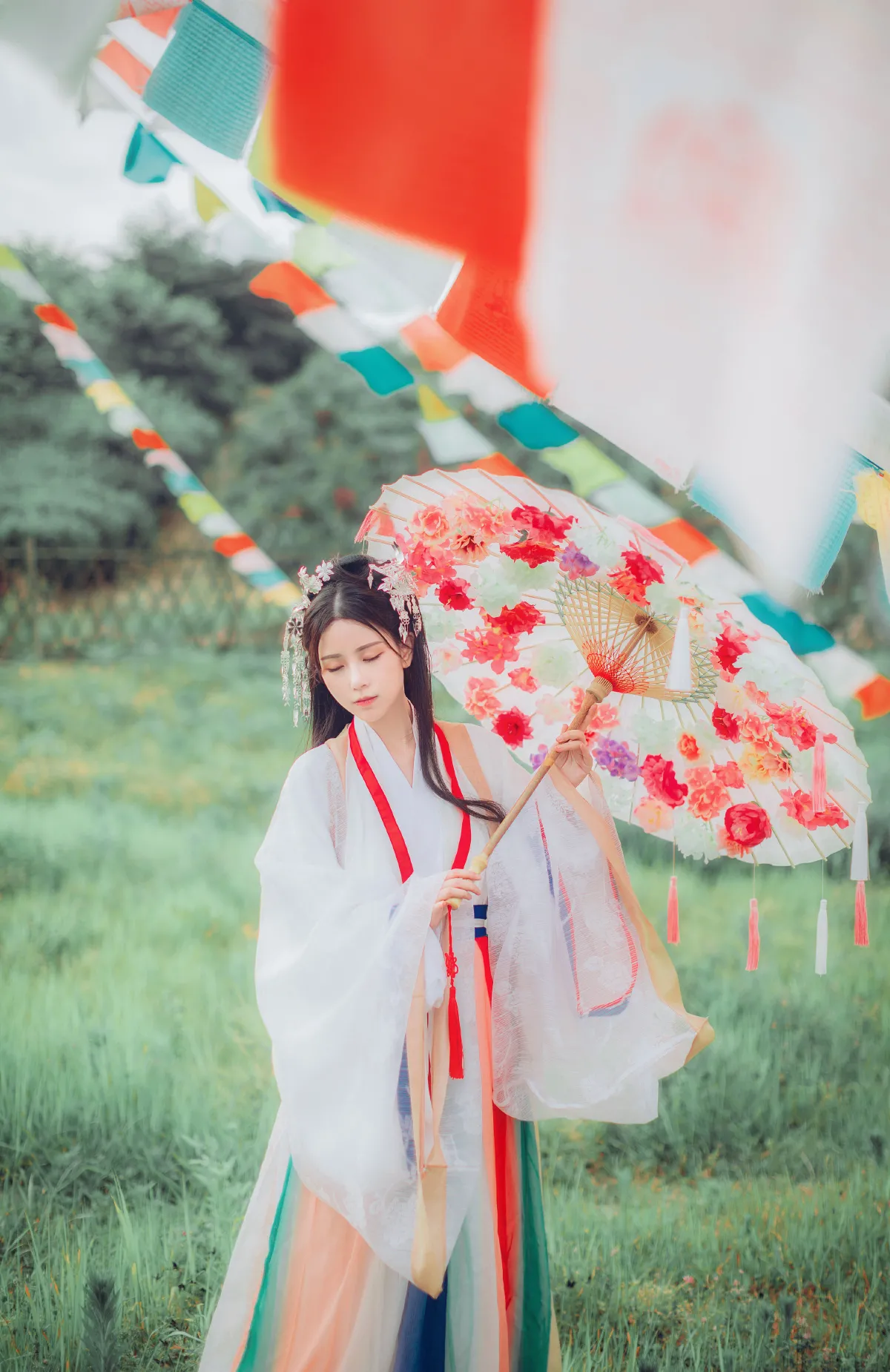 万锦其_公子不坏《花神泪》美图作品图片5