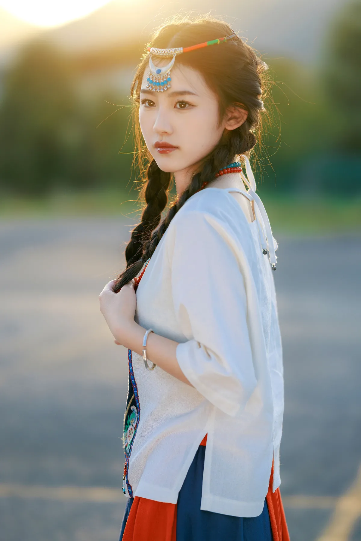武庚_seven《民族少女》美图作品图片4