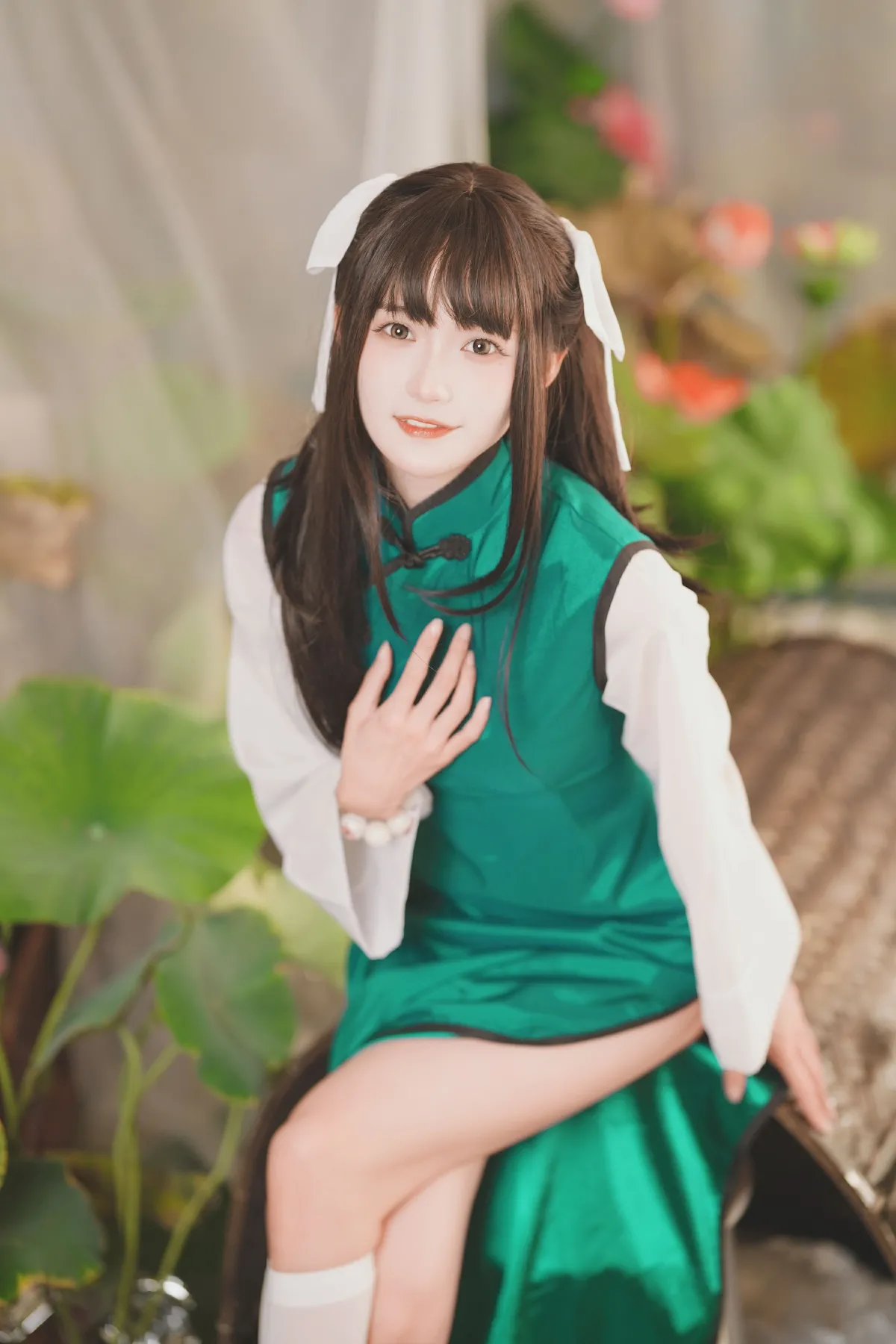 雷斯写真集_兔子Zzz不吃胡萝卜《药指小道士》美图作品图片5