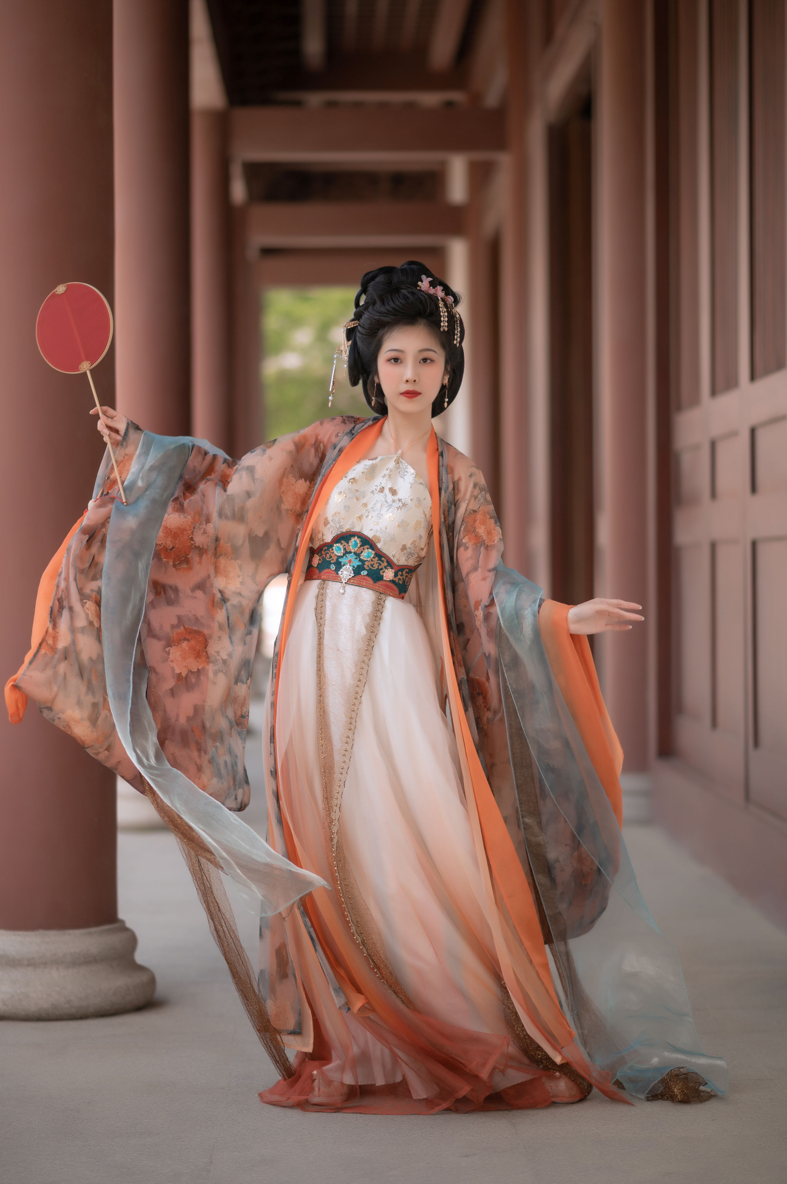 苏璟棠_釉月《大唐少女》美图作品图片2