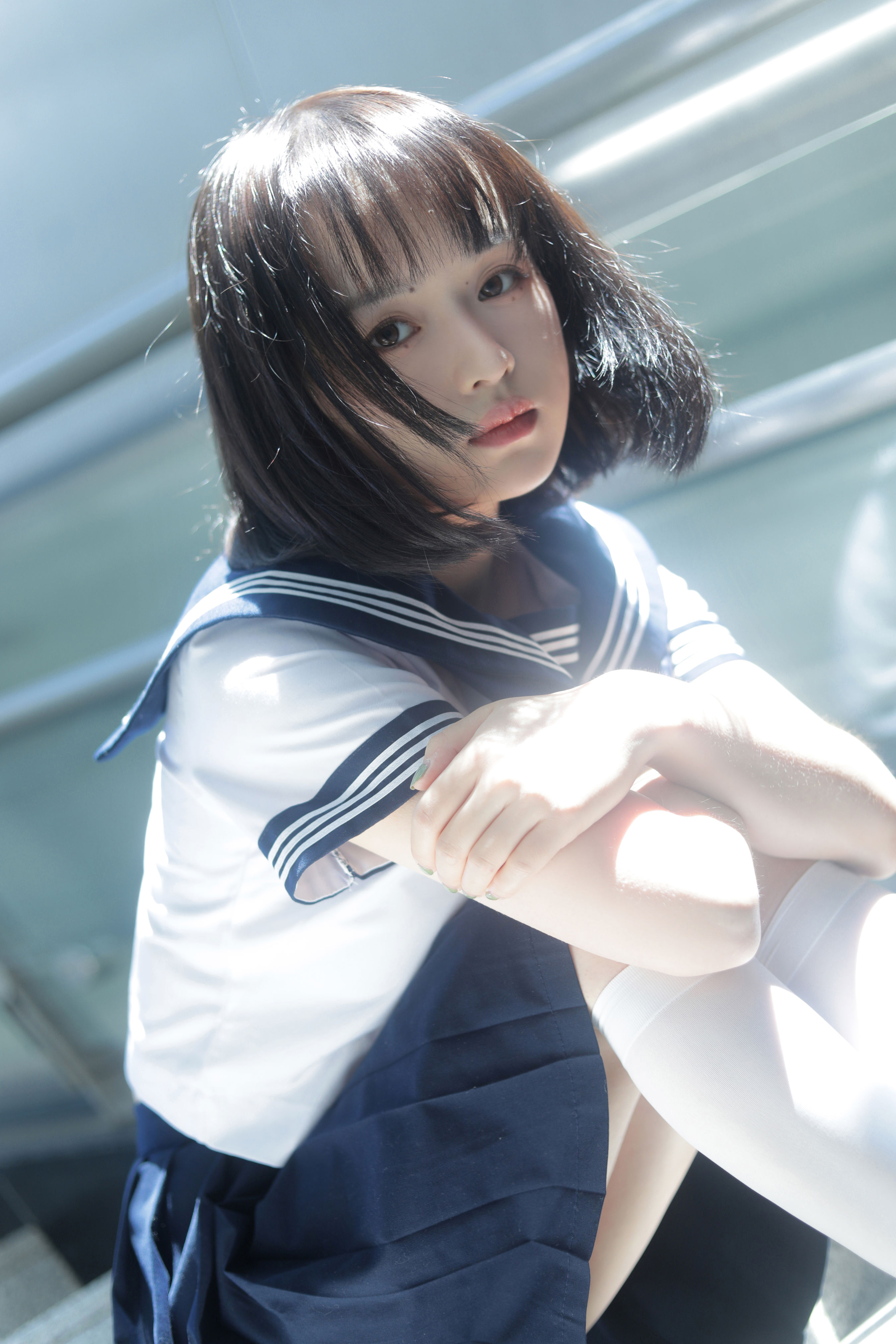 地铁等待