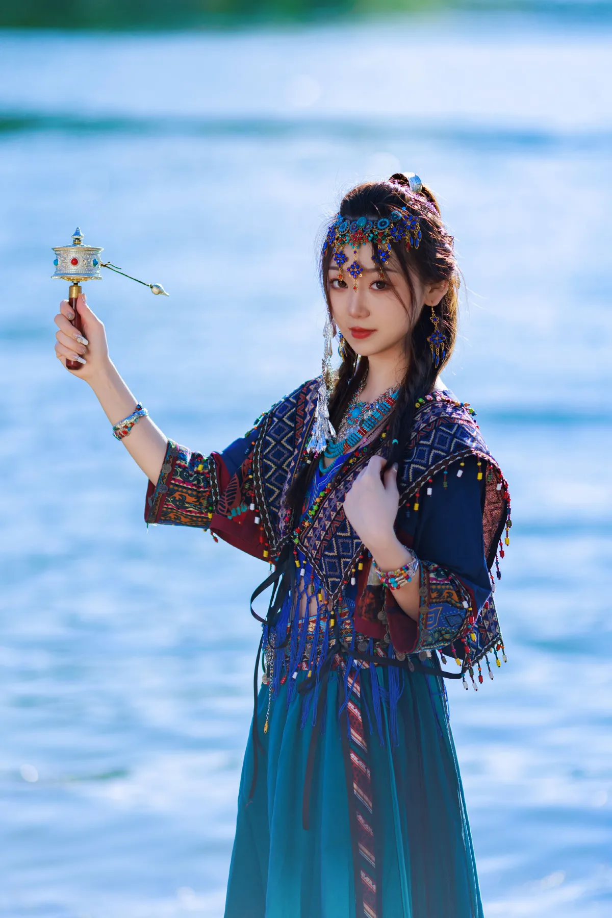 哈萨克少女
