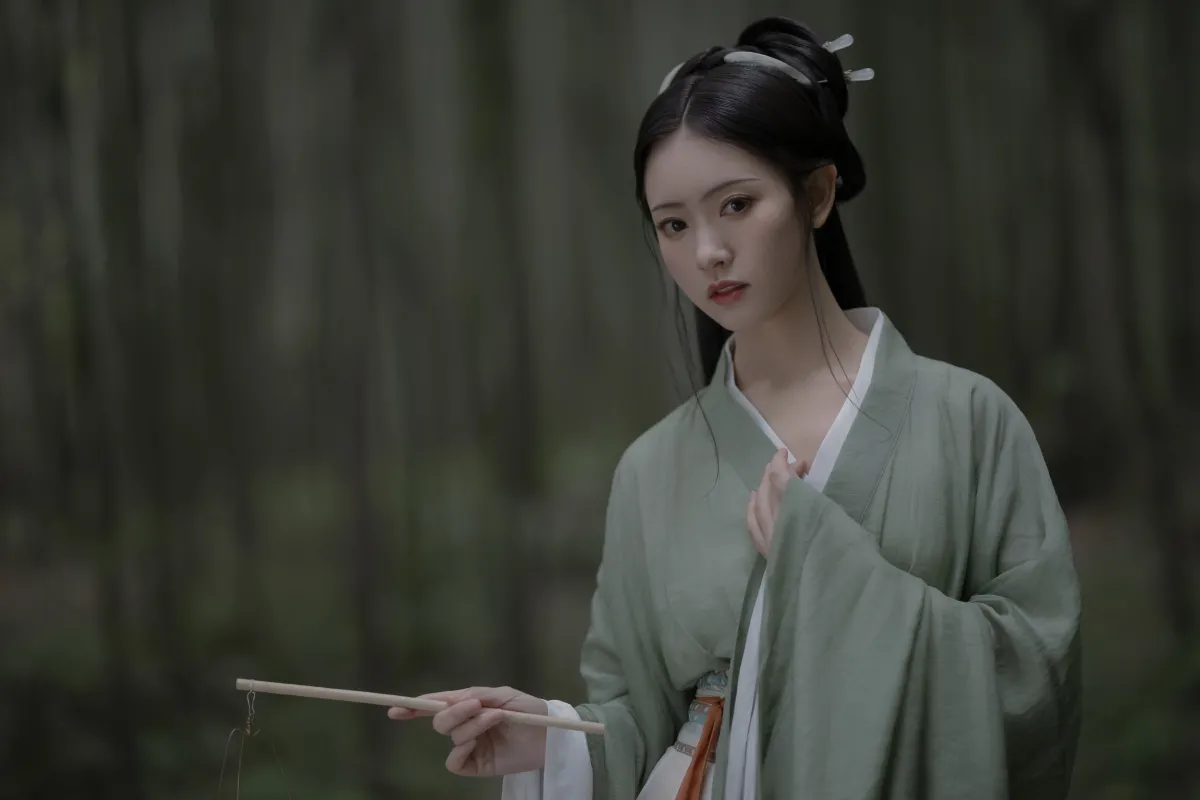 谢散人_林秋奈《林下有风》美图作品图片5