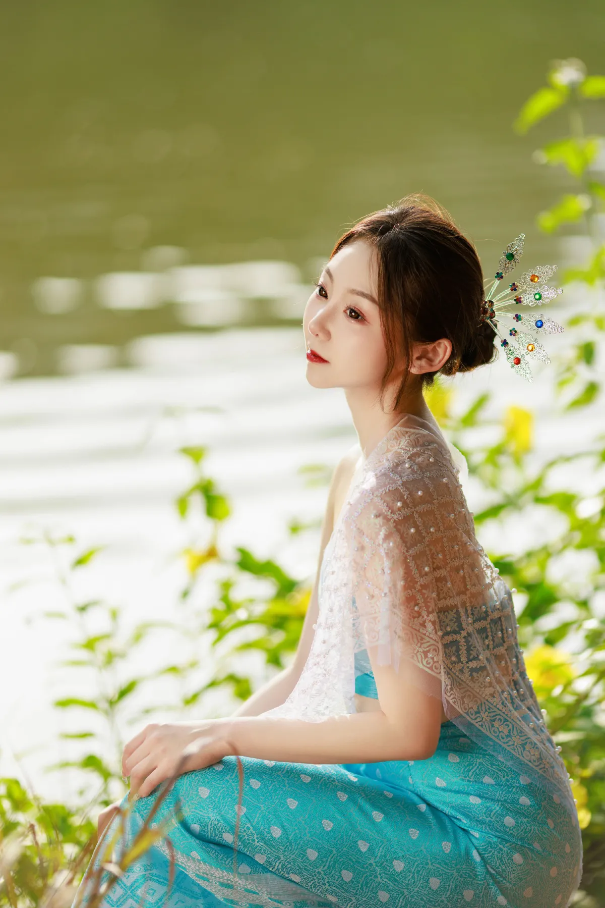武庚_社恐的乱乱《傣族少女》美图作品图片4