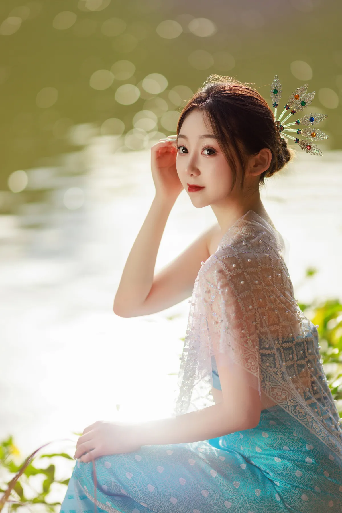武庚_社恐的乱乱《傣族少女》美图作品图片5