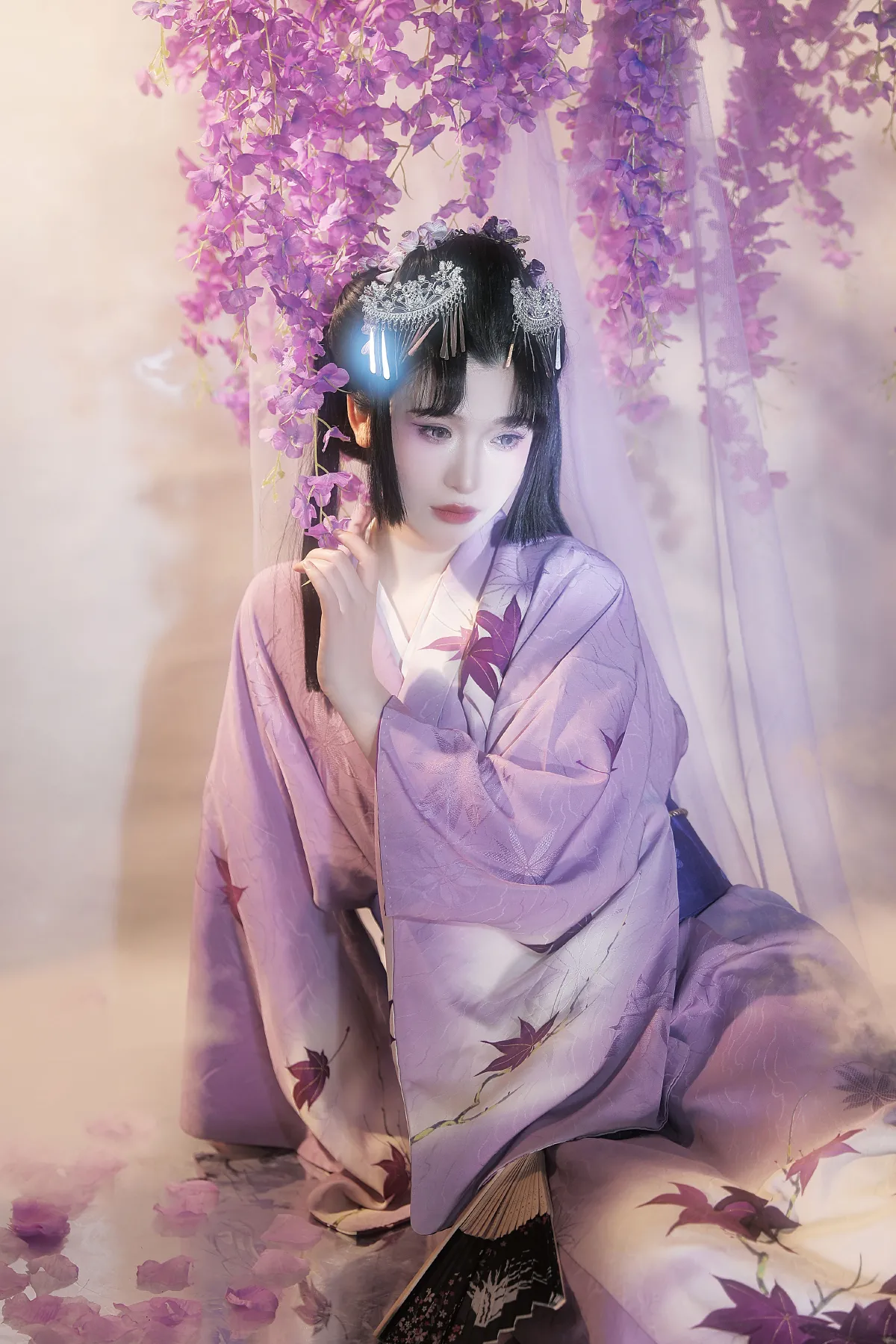 紫藤花妖