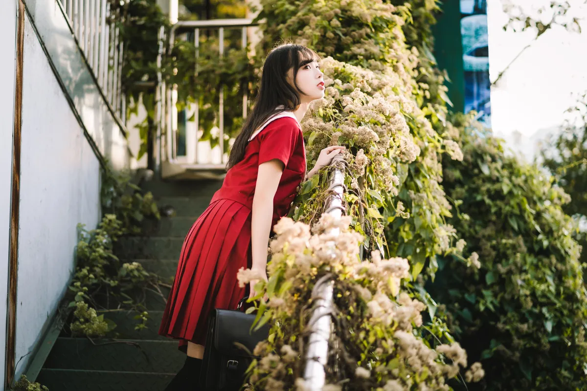 游乐园jk写真1
