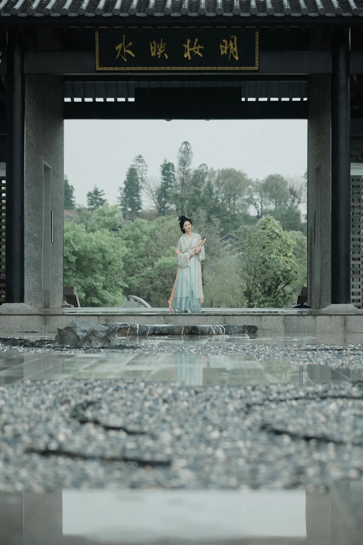 雨打芭蕉