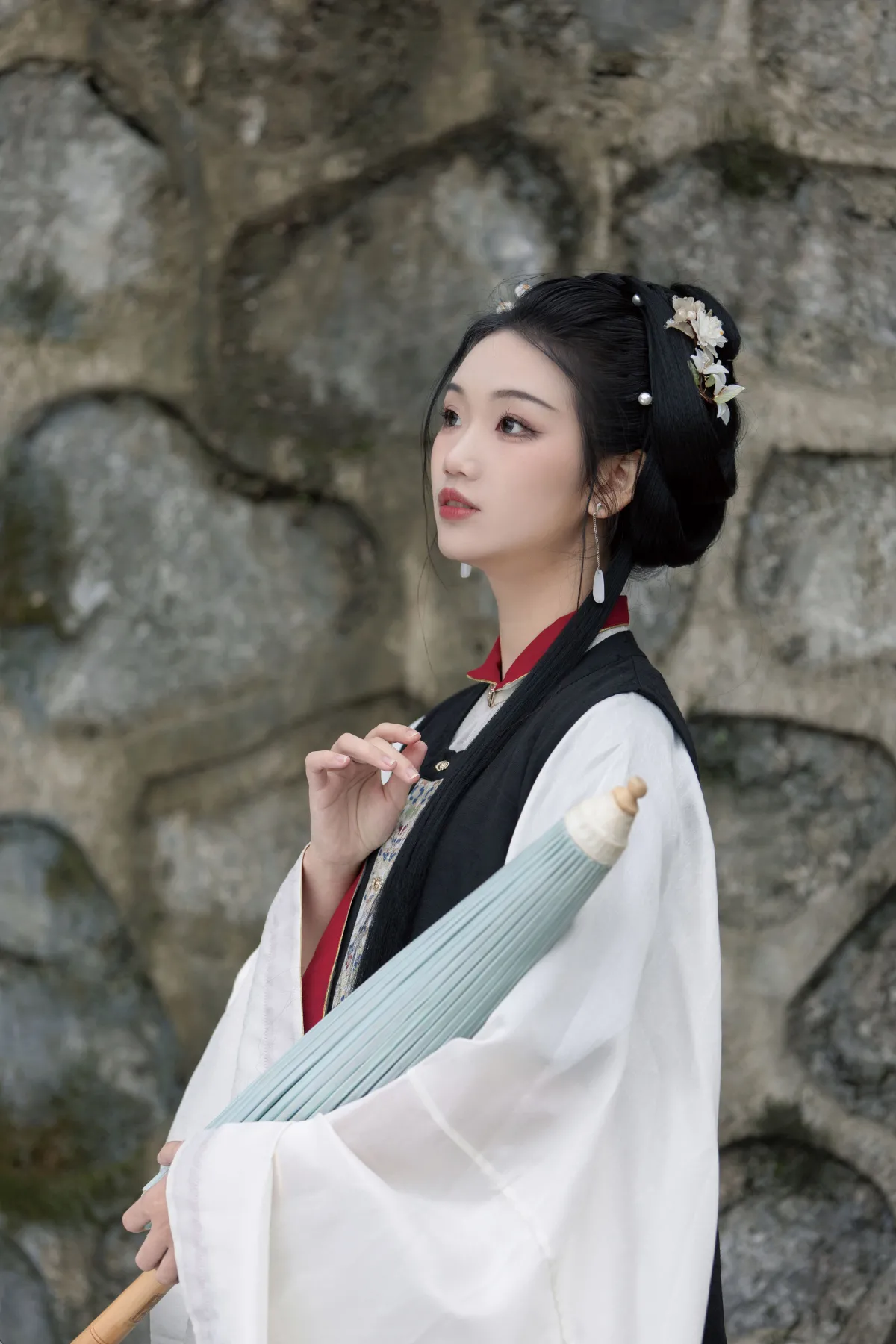 連翹_____晚江亭《但余钟磬》美图作品图片4
