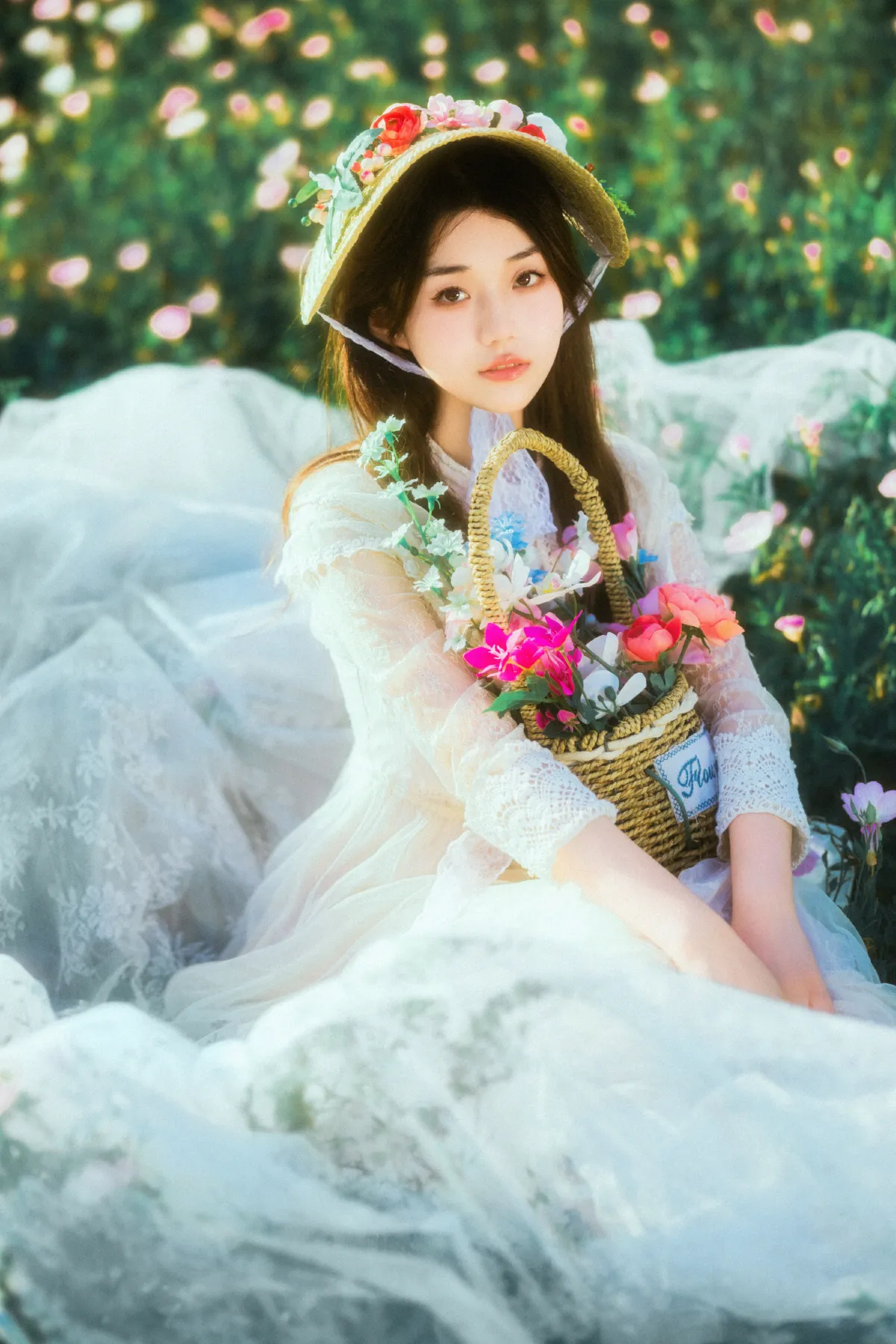 油画少女1