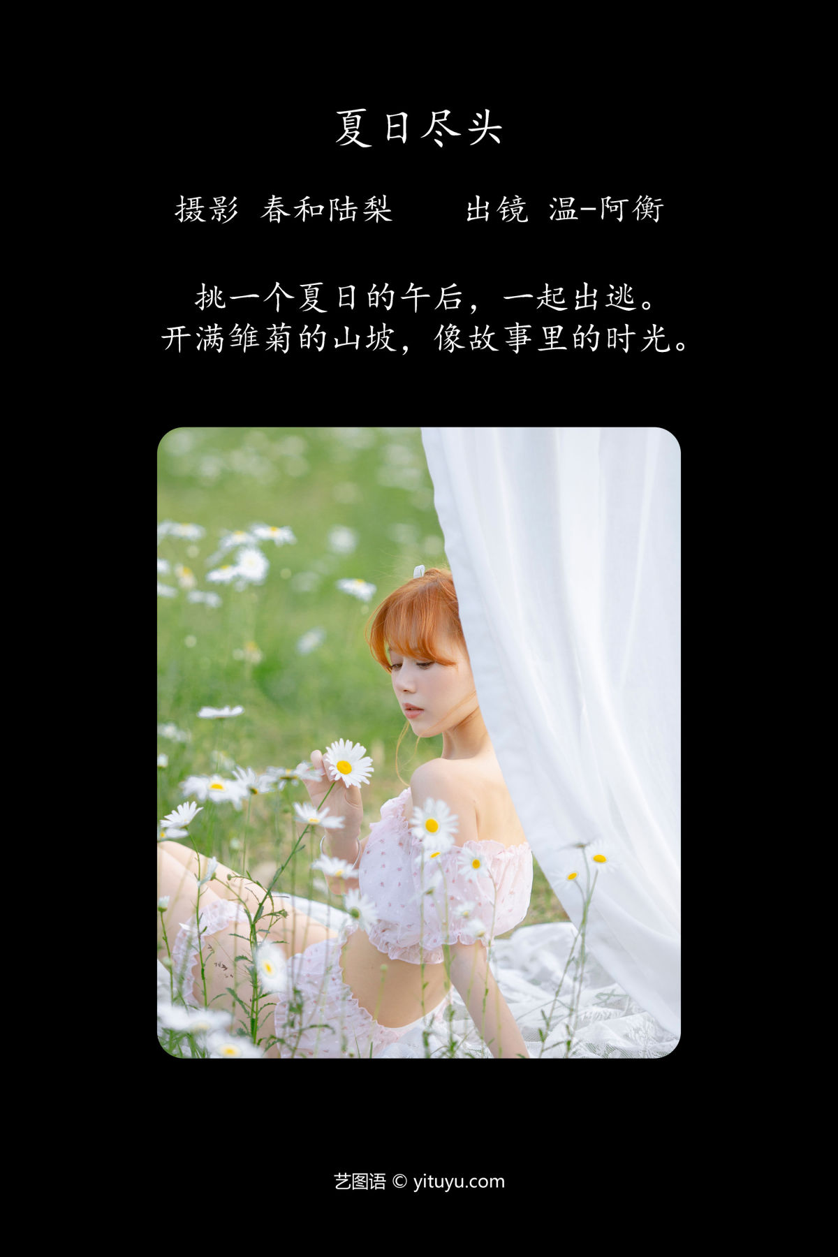 春和陆梨_温-阿衡《夏日尽头》美图作品图片2