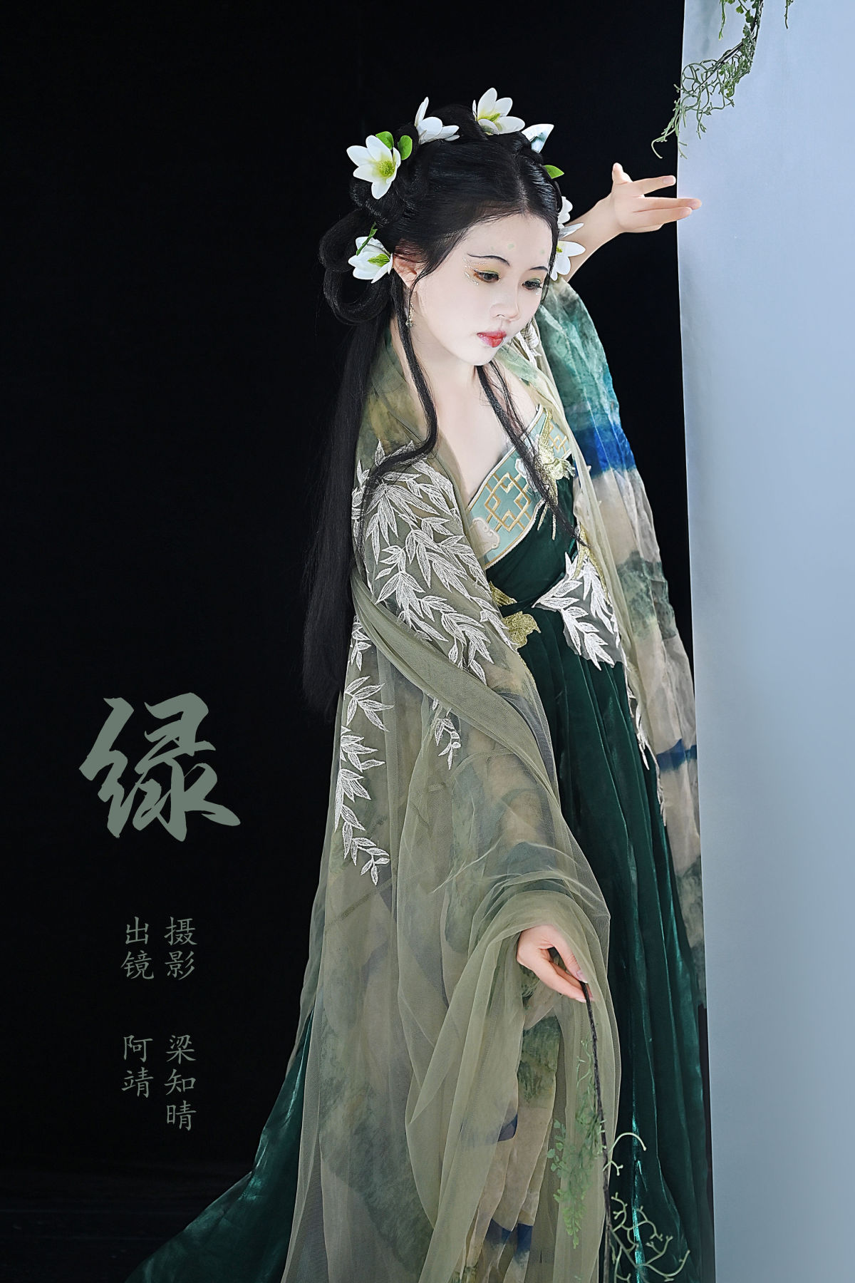 梁知晴_阿靖《绿》美图作品图片1