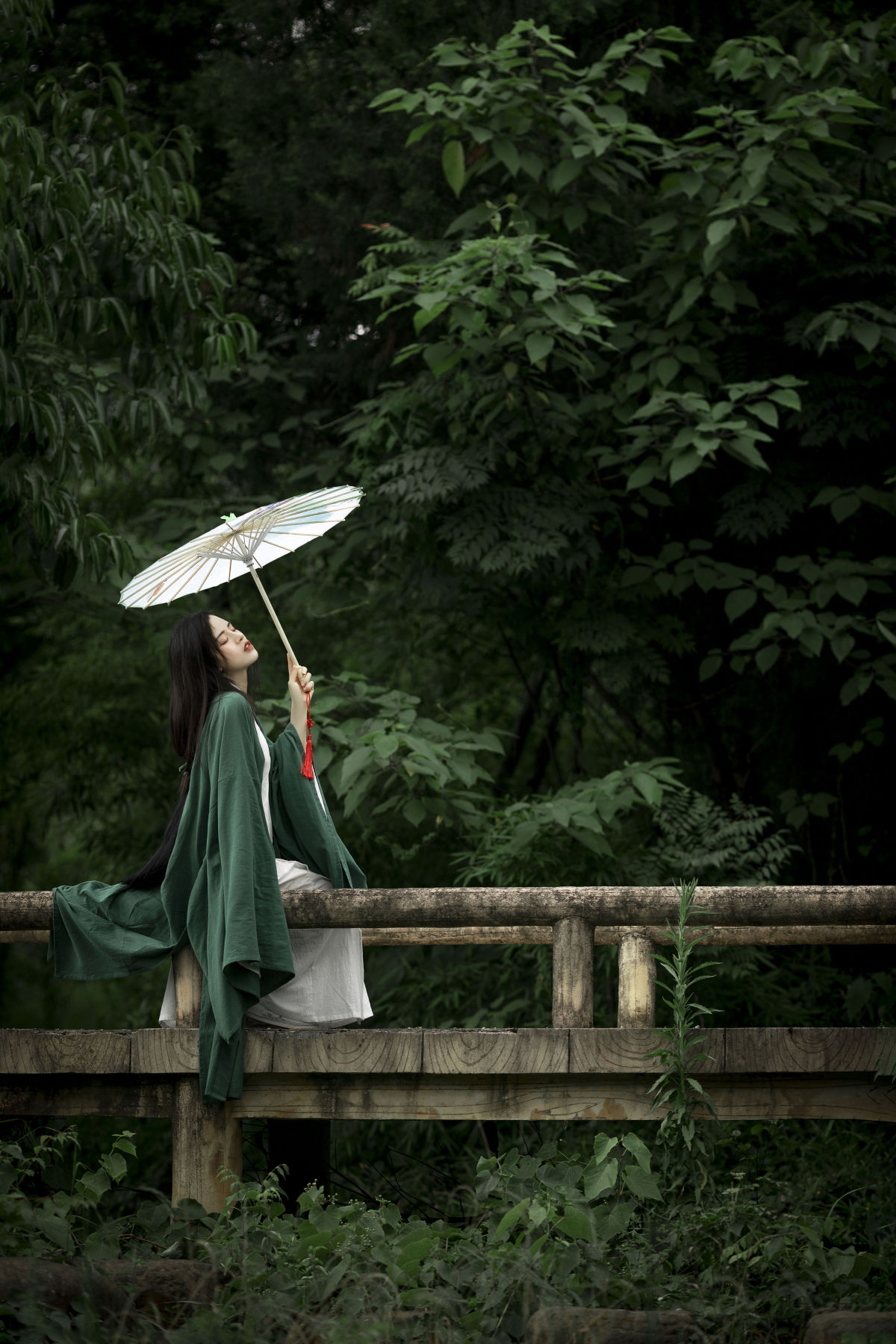 青陵_安妮《江南的雨》美图作品图片5