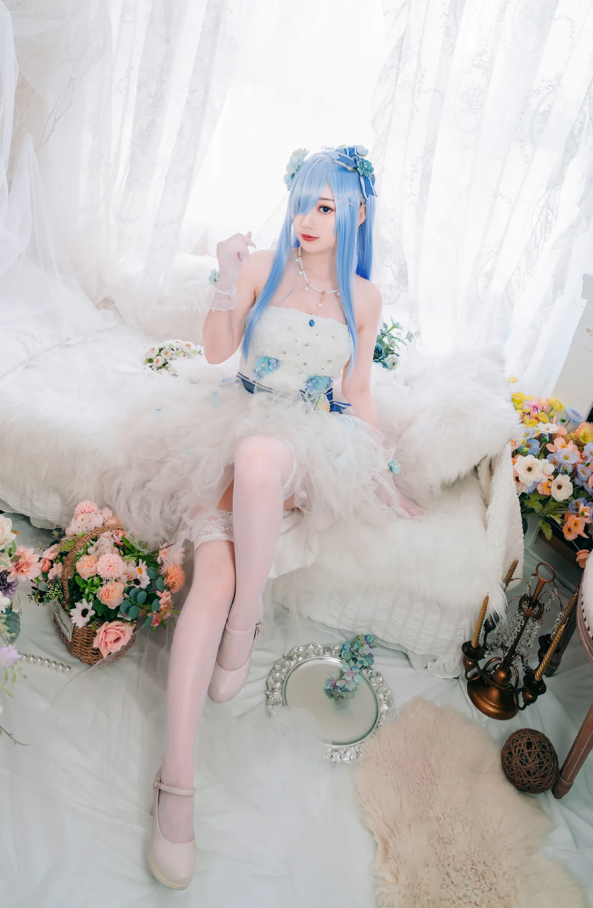 长发蕾姆花嫁3