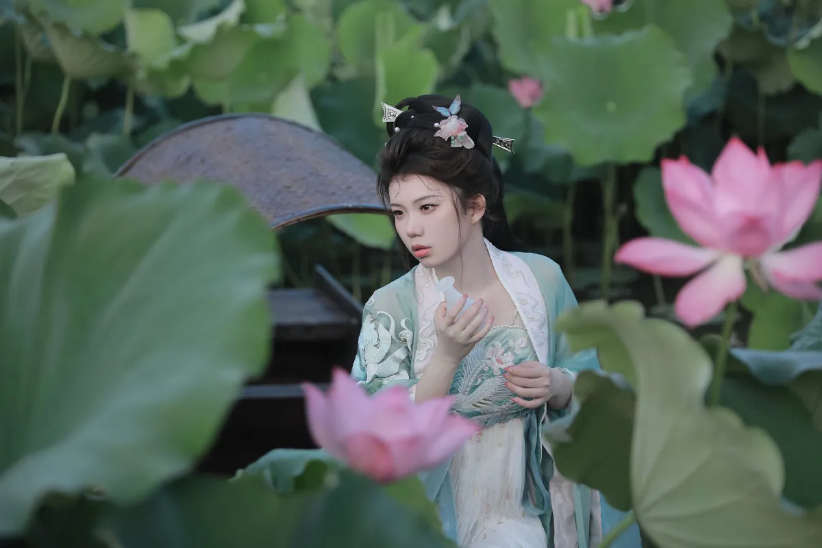 子瞬_栀子花《如梦令》美图作品图片3