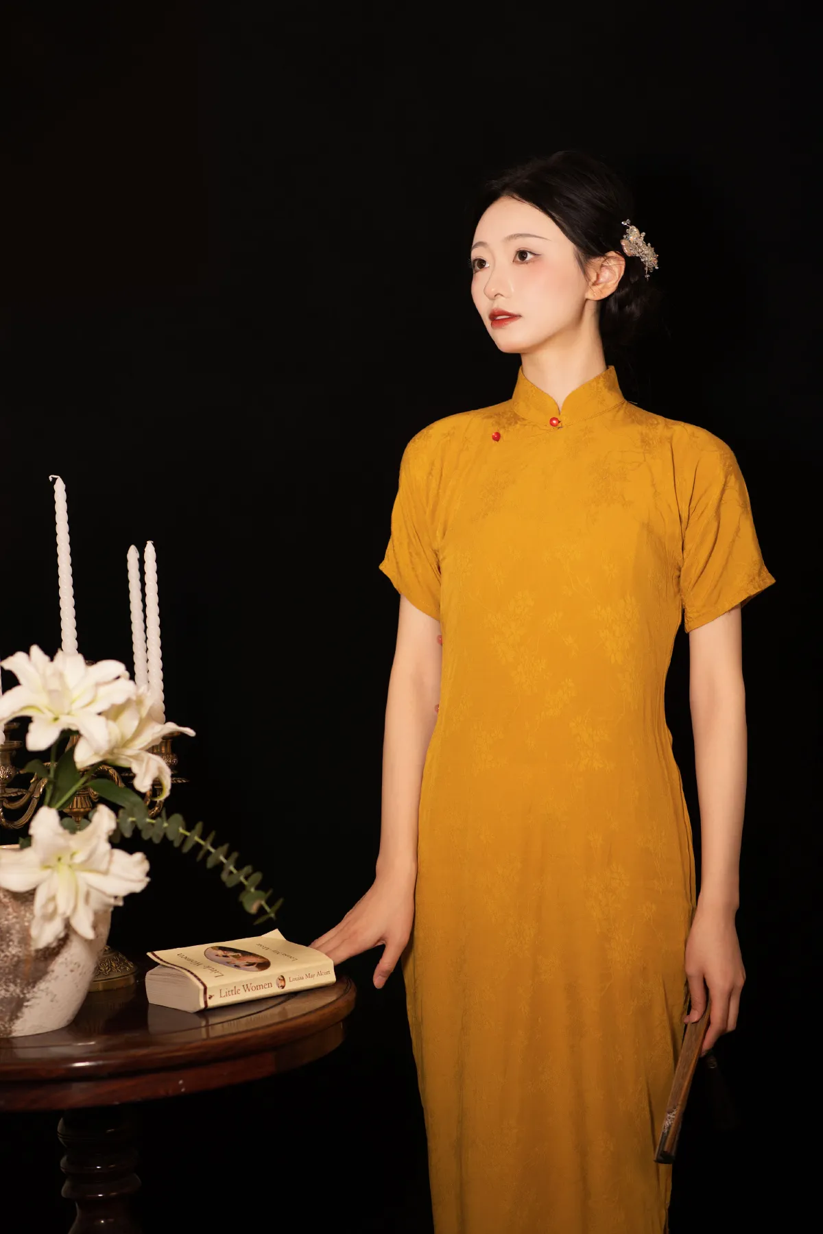 猫八木_小羊爱干饭《美人如画》美图作品图片1