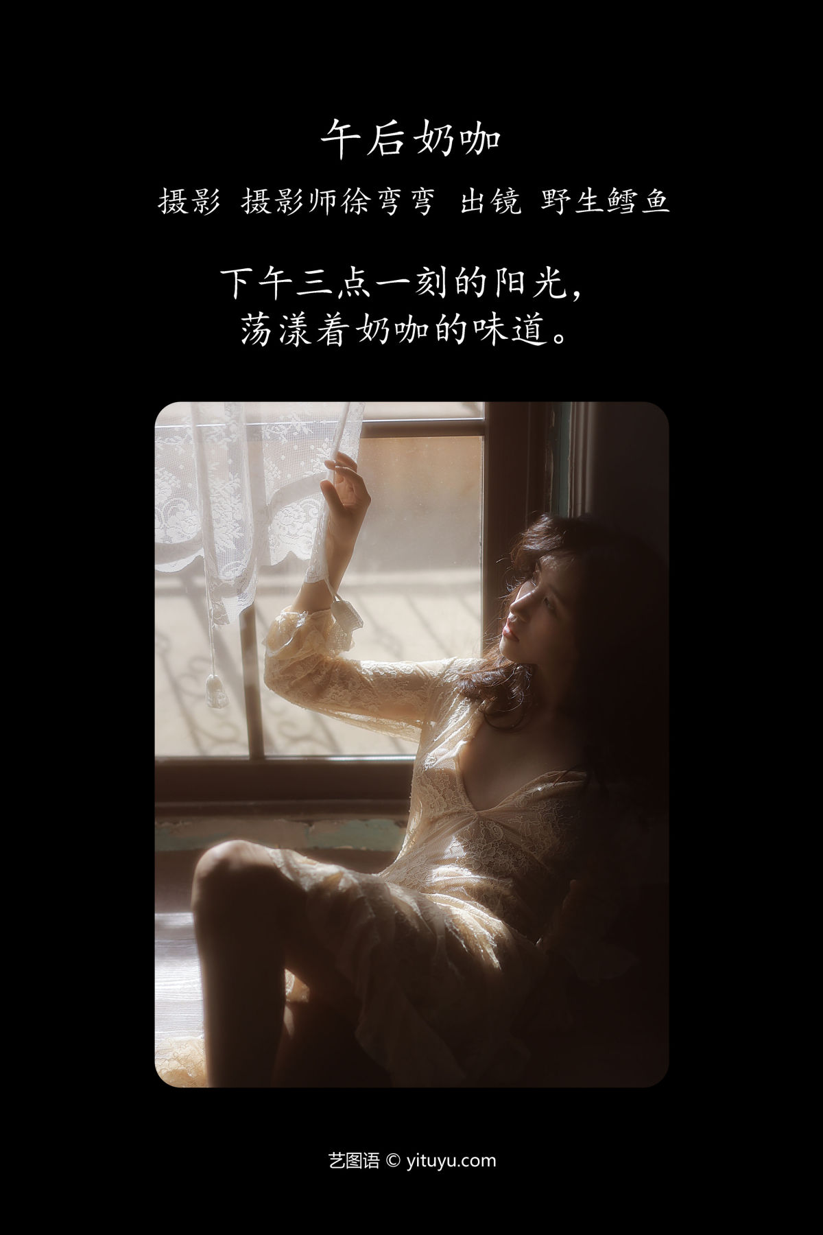 摄影师徐弯弯_野生鳕鱼《午后奶咖》美图作品图片2