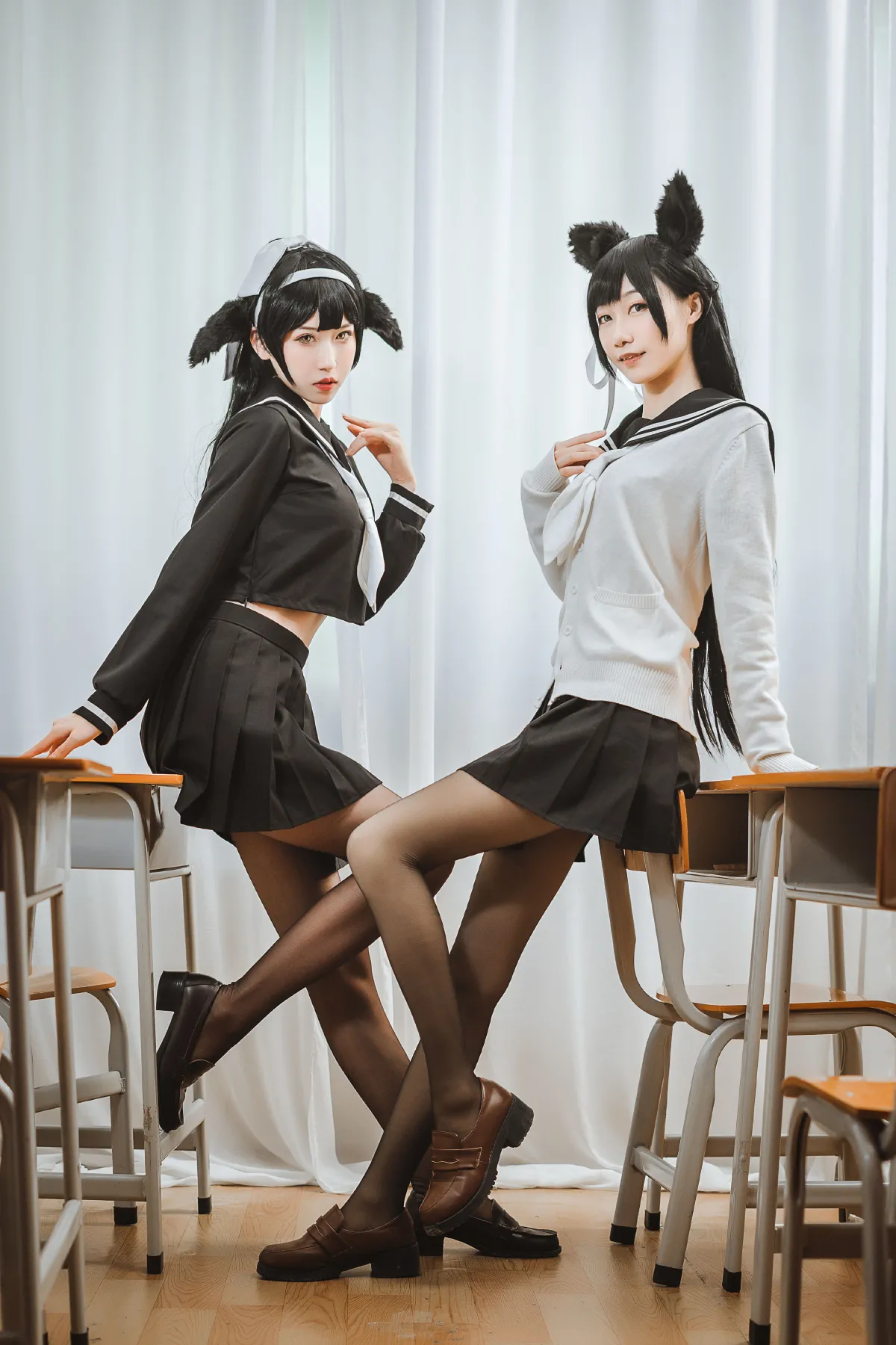 幽灵_七奈_Senko酱《高雄爱宕jk》美图作品图片4