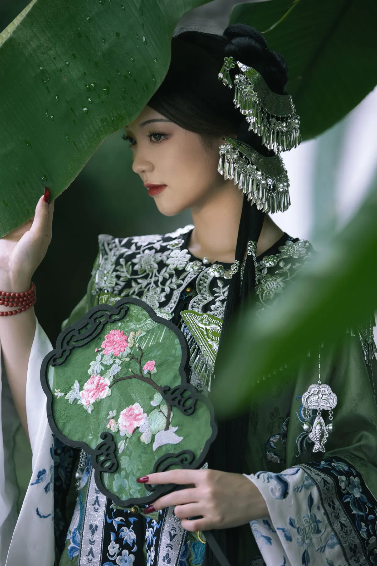 蕉叶覆梦