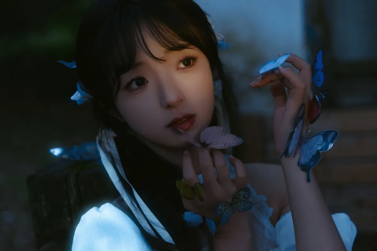 蝴蝶与花