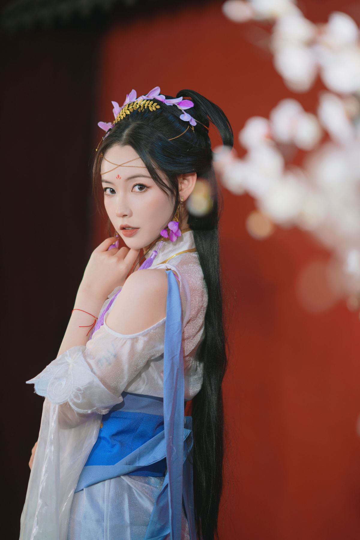 雷斯写真集_Vi鸽_Vivian《遇见逆水寒-李师师》美图作品图片5