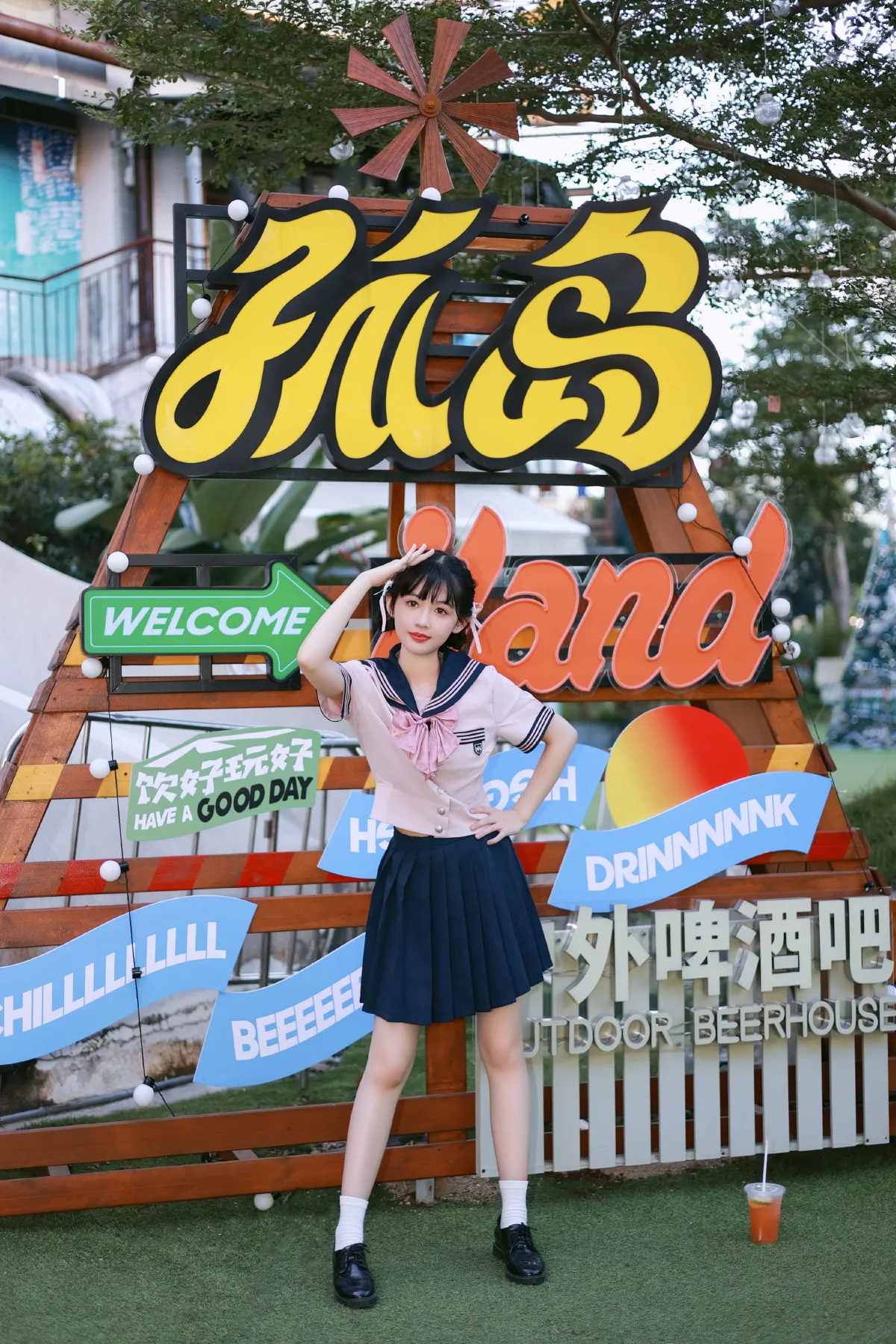夏日JK少女