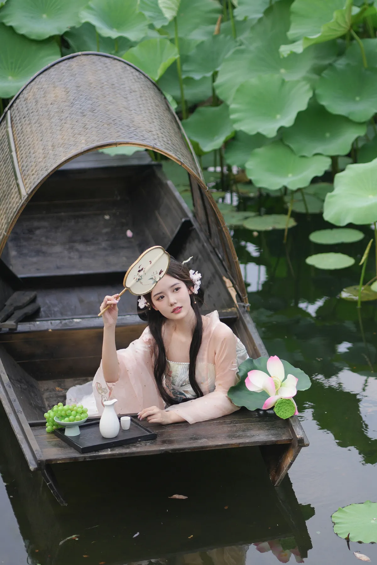 水面清圆一一风荷举3