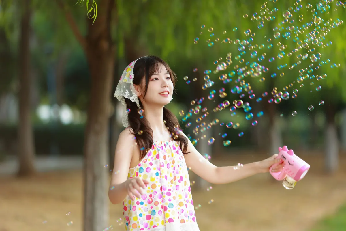 花丛中