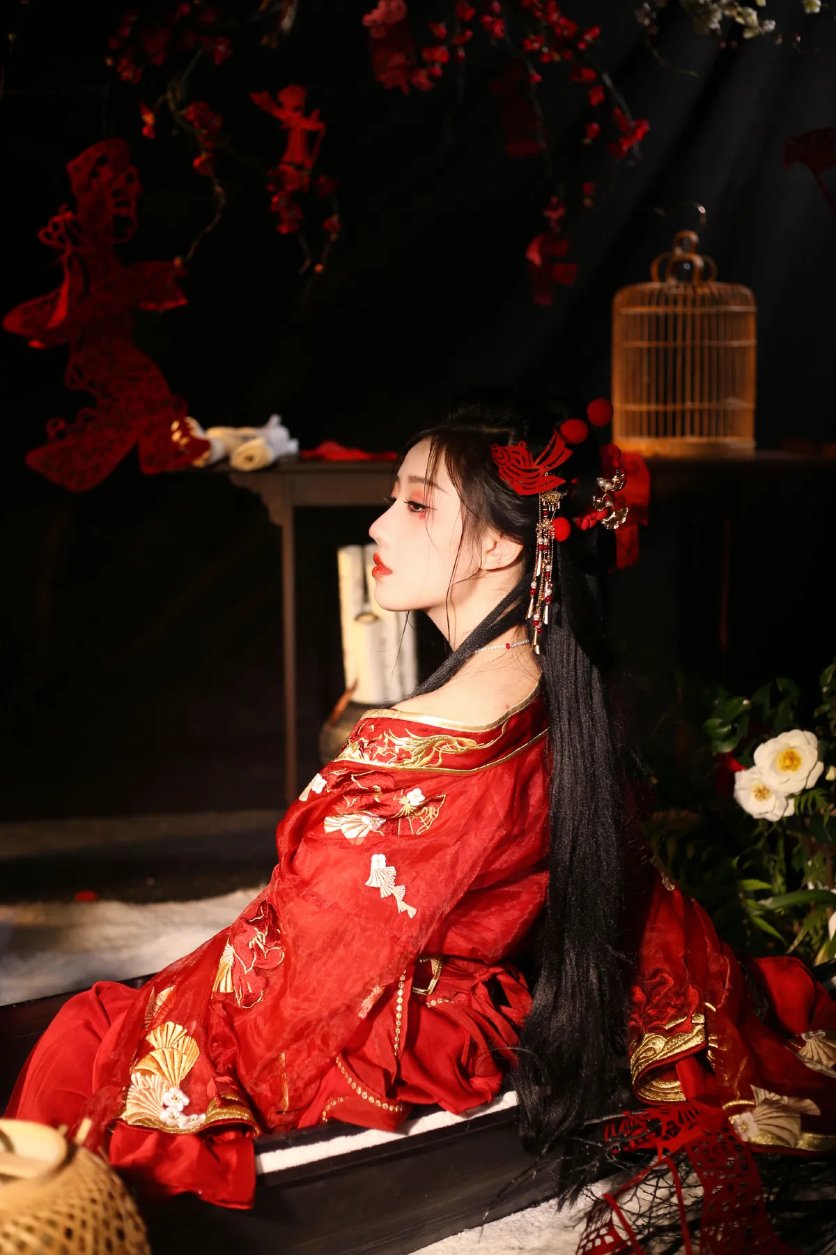 红梅剪纸