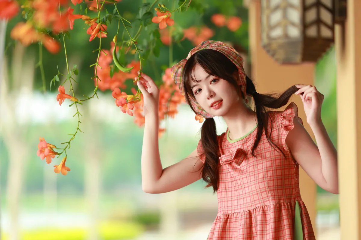 花与少女