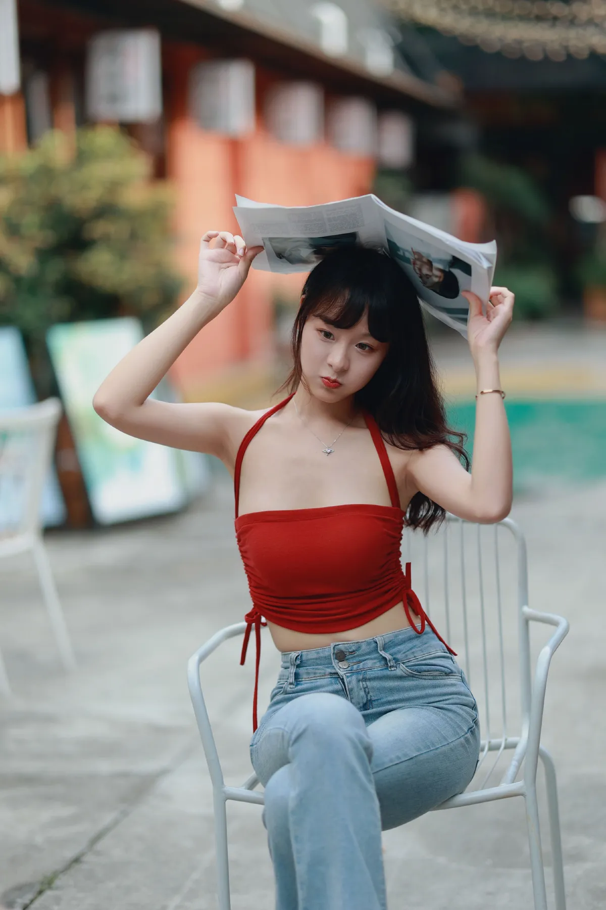 可甜可盐的韩式女孩