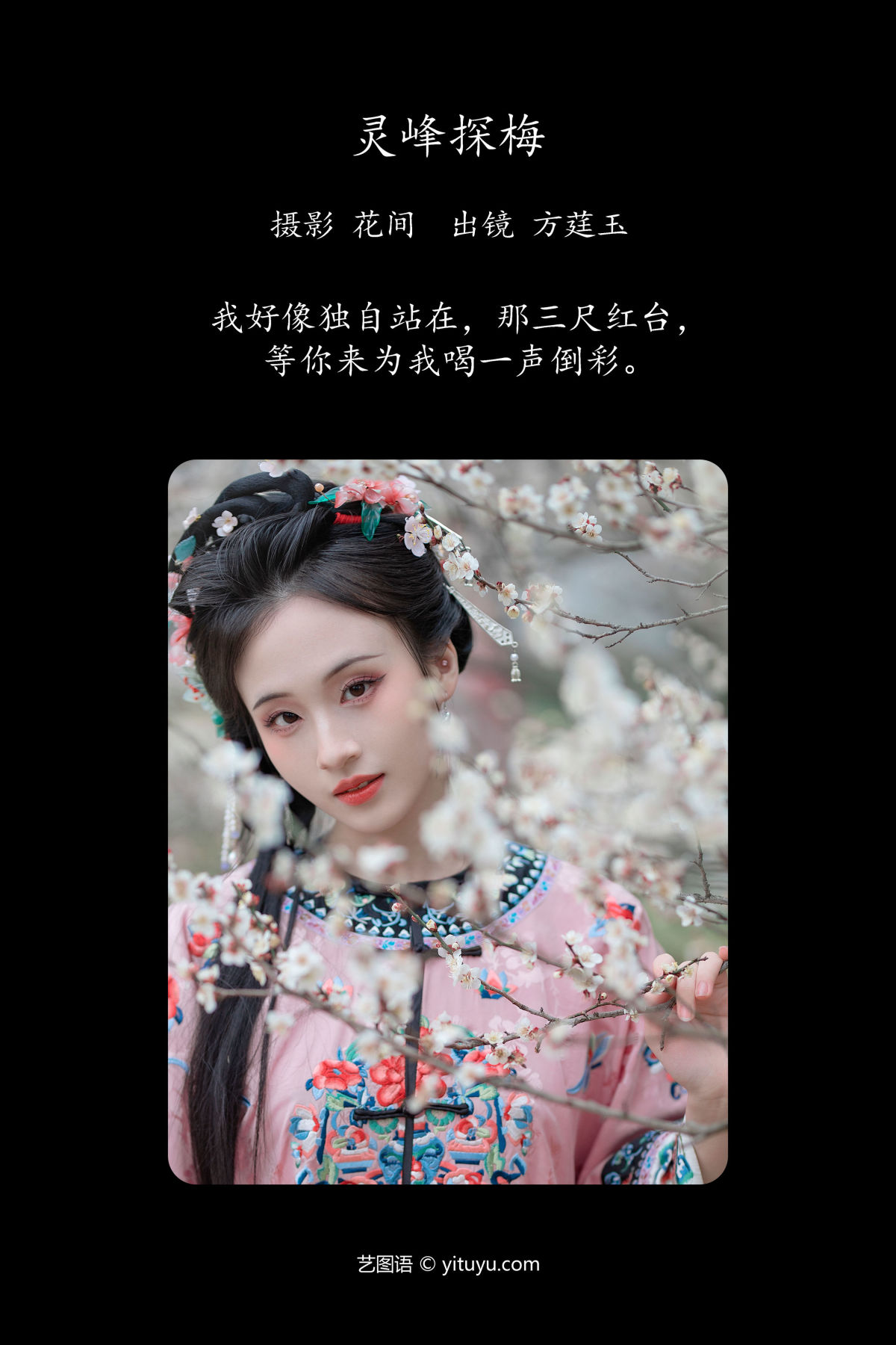 花间_方莛玉《灵峰探梅》美图作品图片2