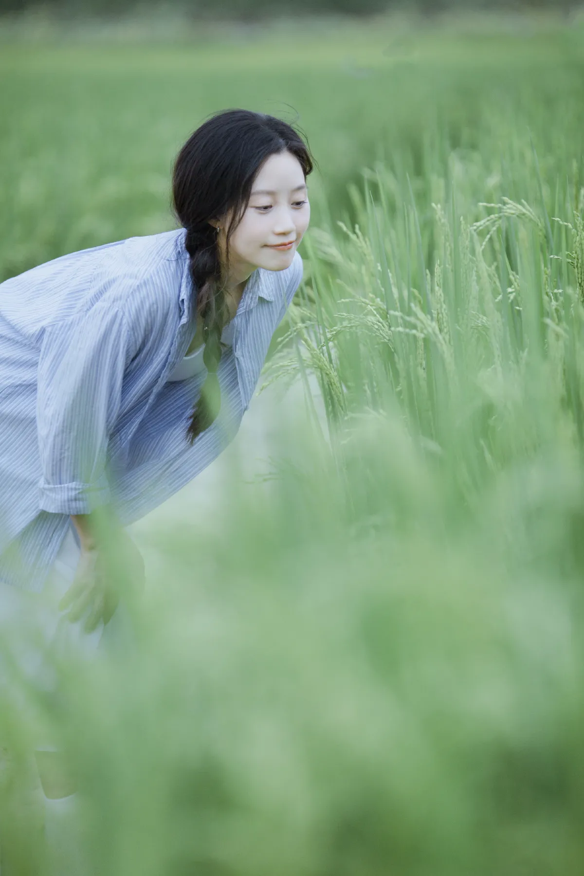 春和陆梨_绿豆《夏日野外》美图作品图片4