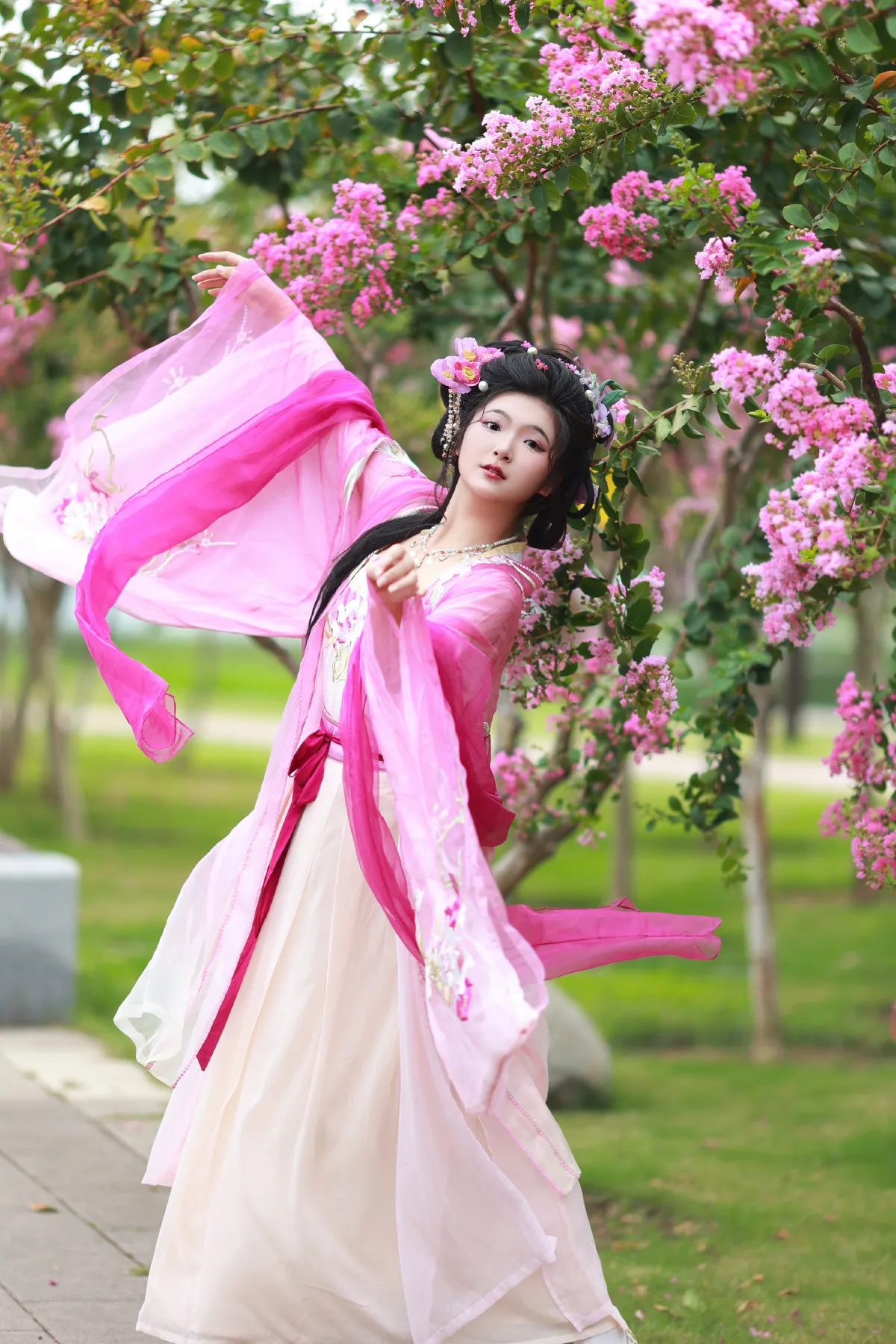 落花时节