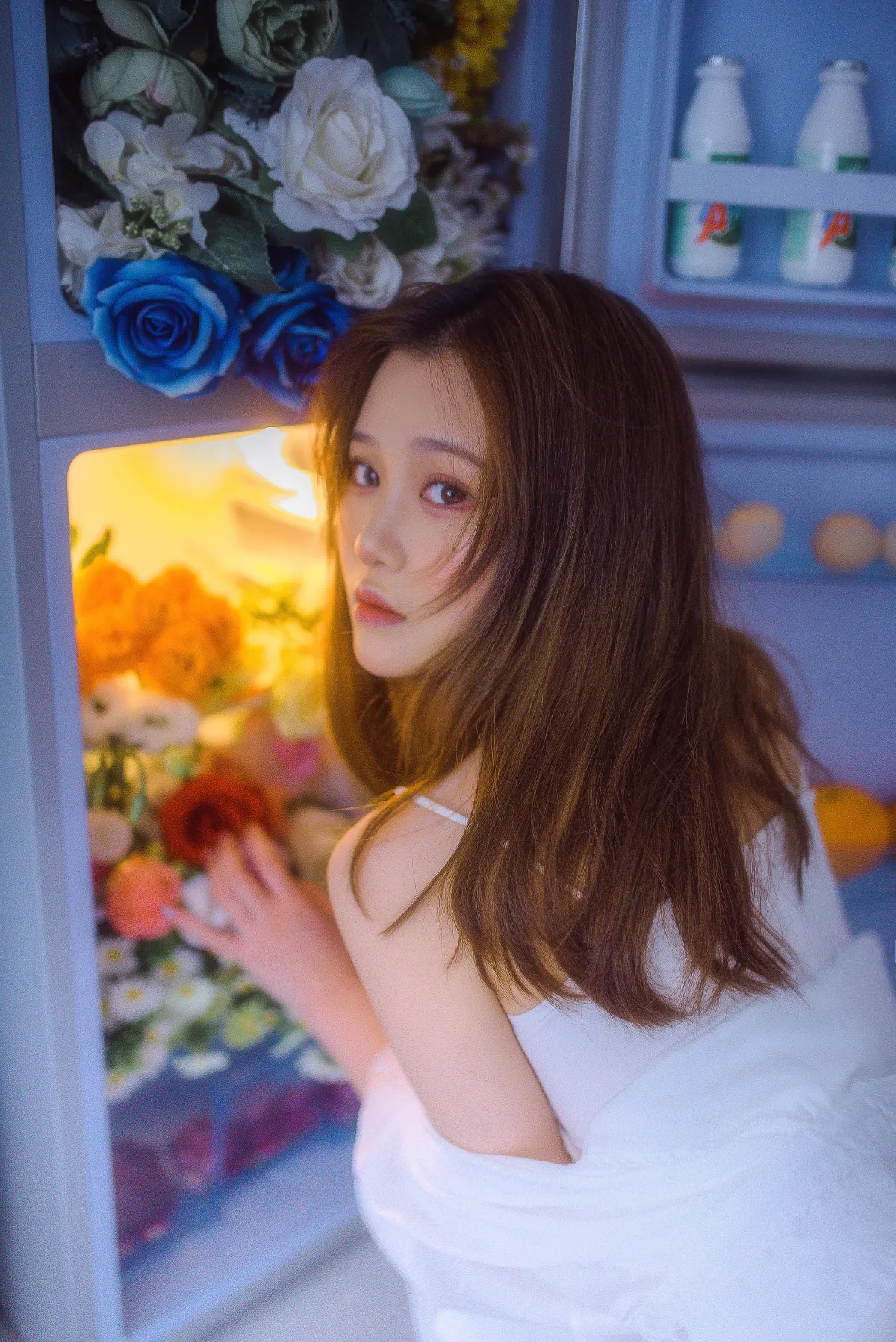 冰箱是生活 鲜花是浪漫