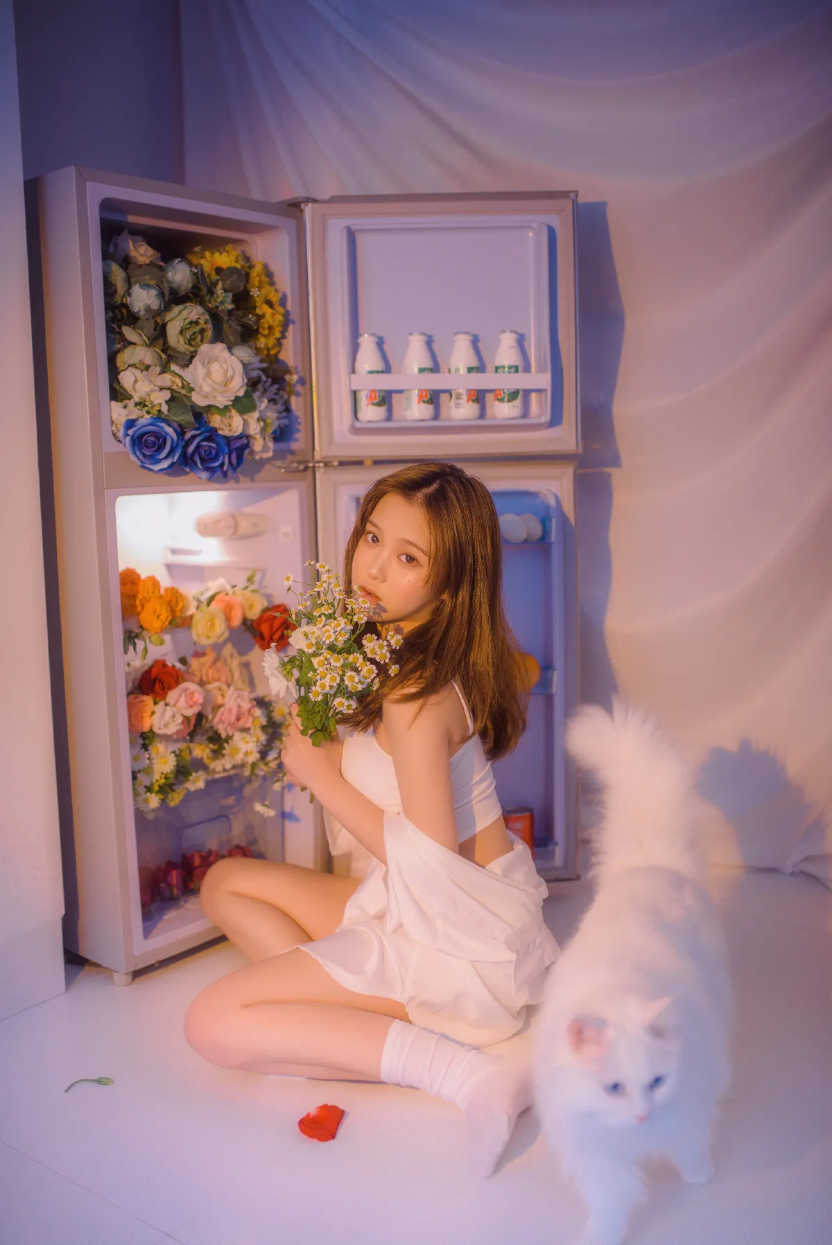 冰箱是生活 鲜花是浪漫