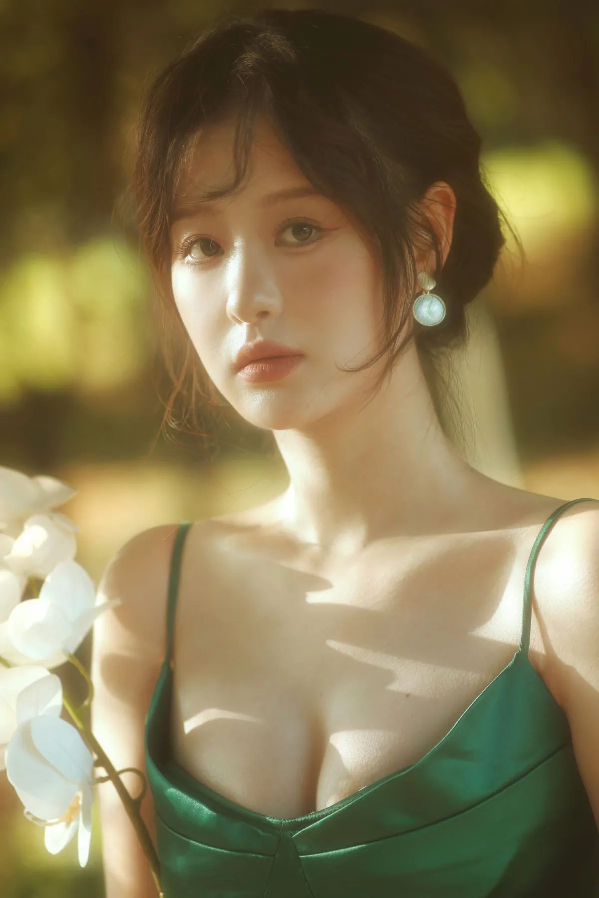 油画少女