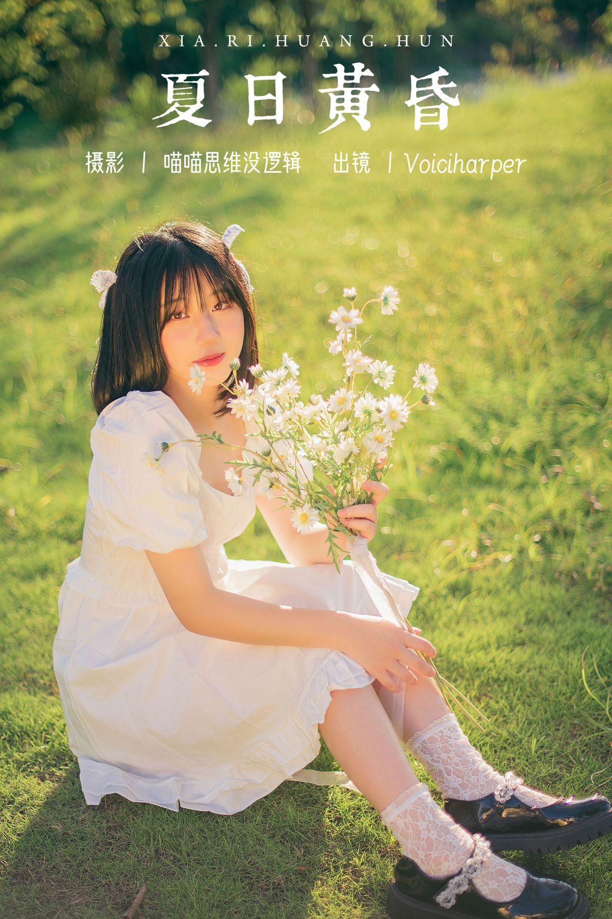 喵喵思维没逻辑_Voiciharper《夏日黄昏》美图作品图片1