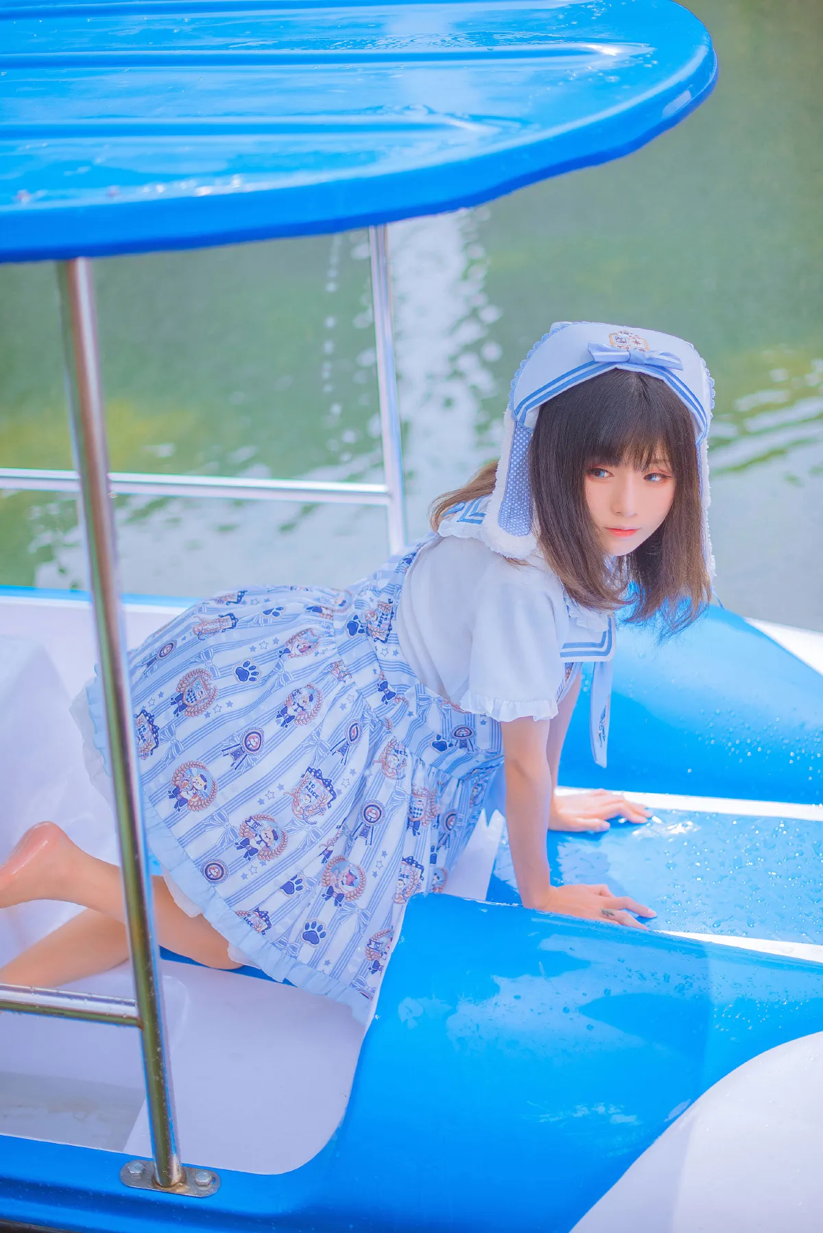 蓝色少女