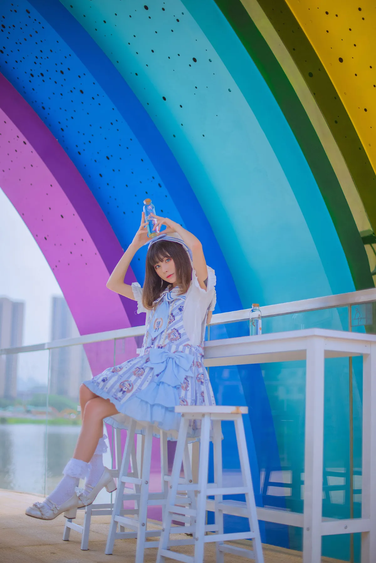 蓝色少女