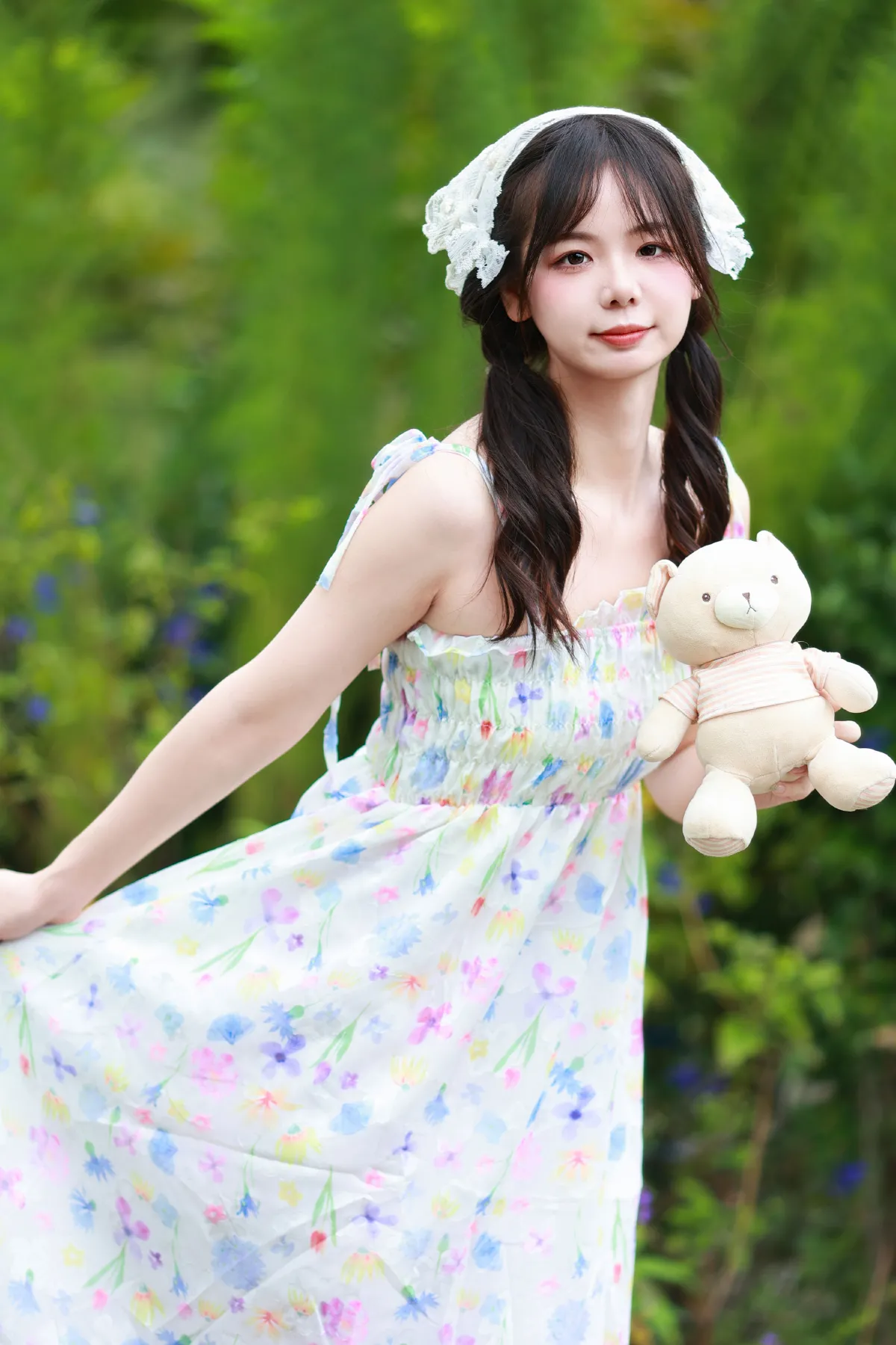 少女与小熊