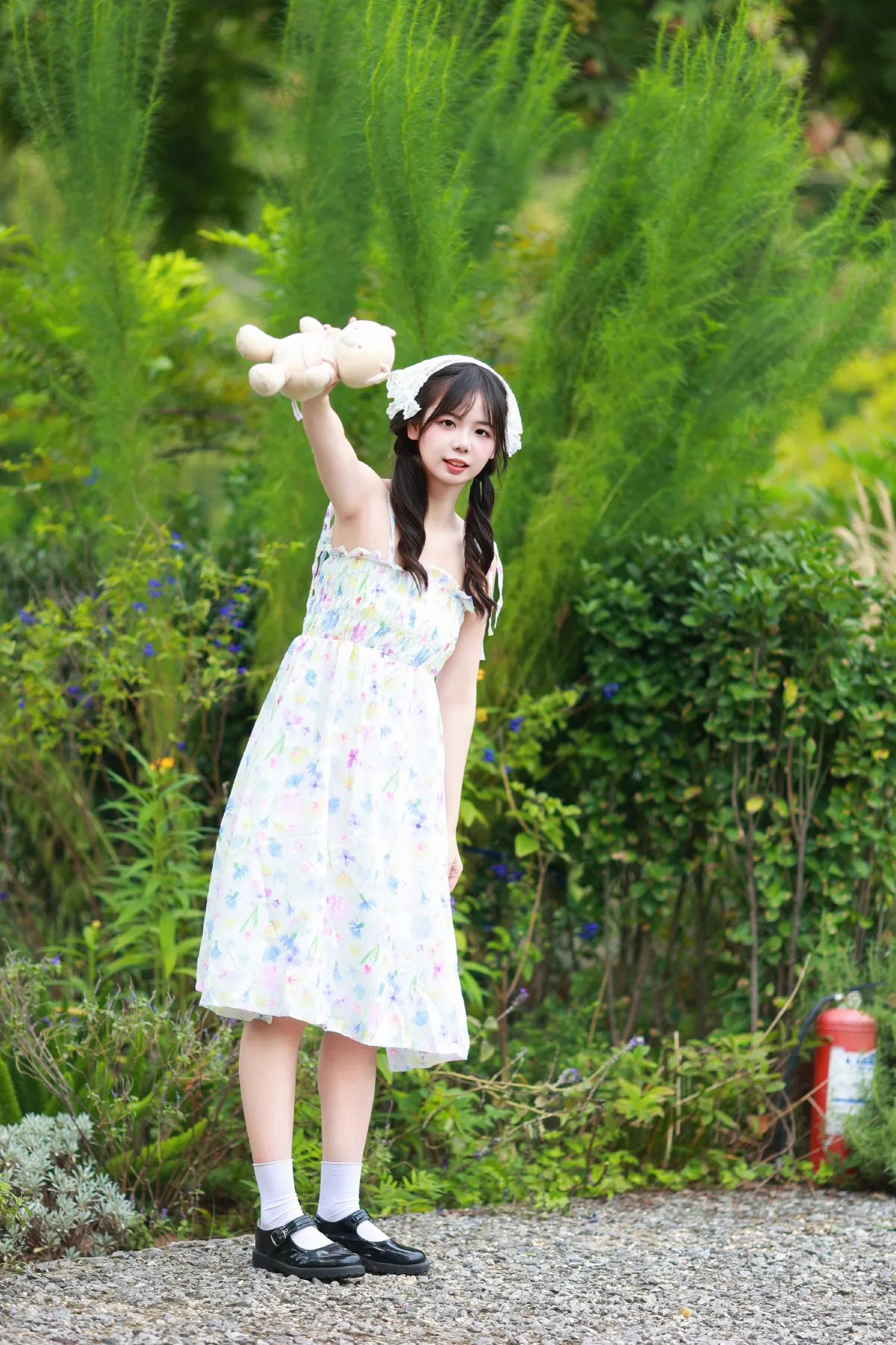 少女与小熊