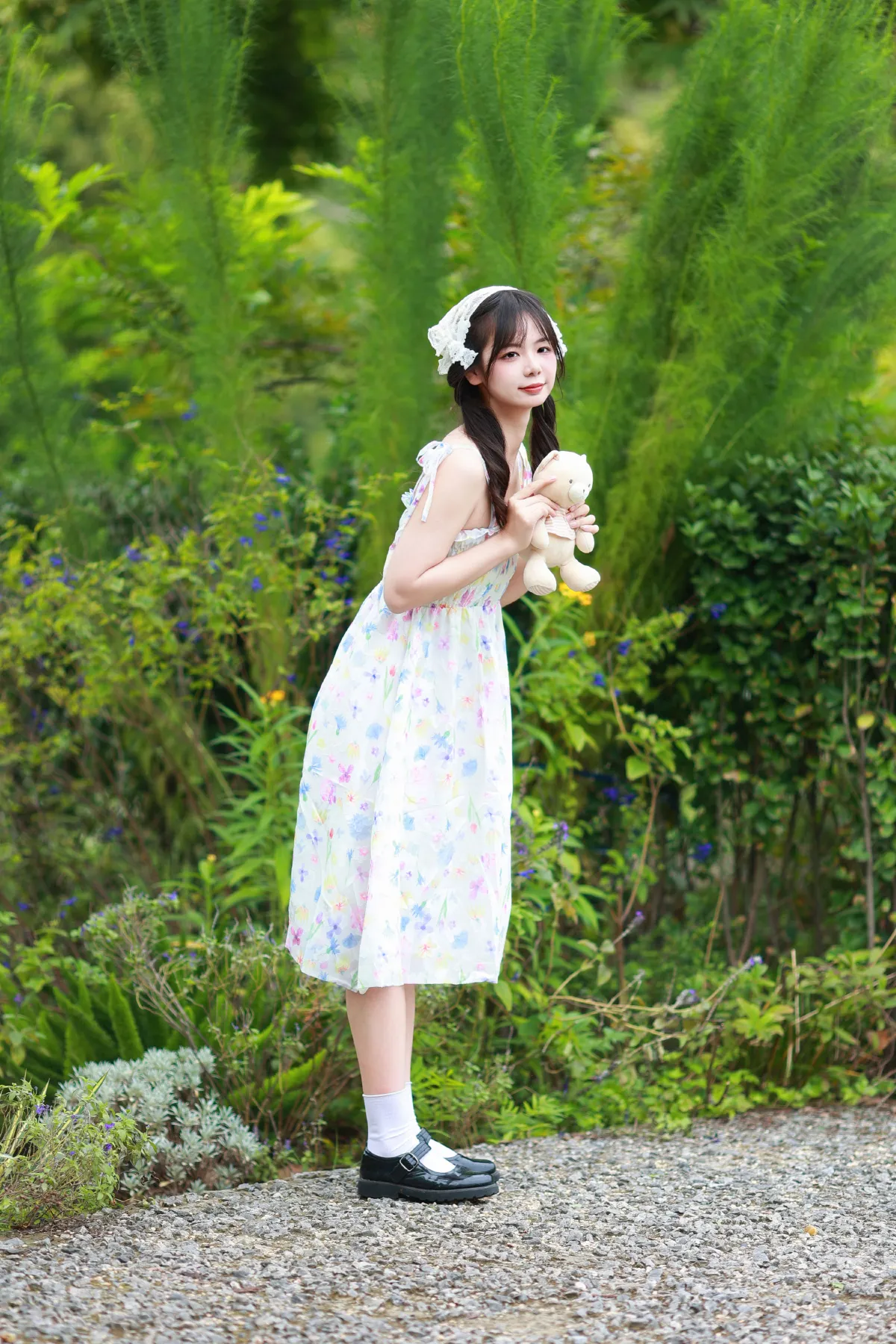 少女与小熊
