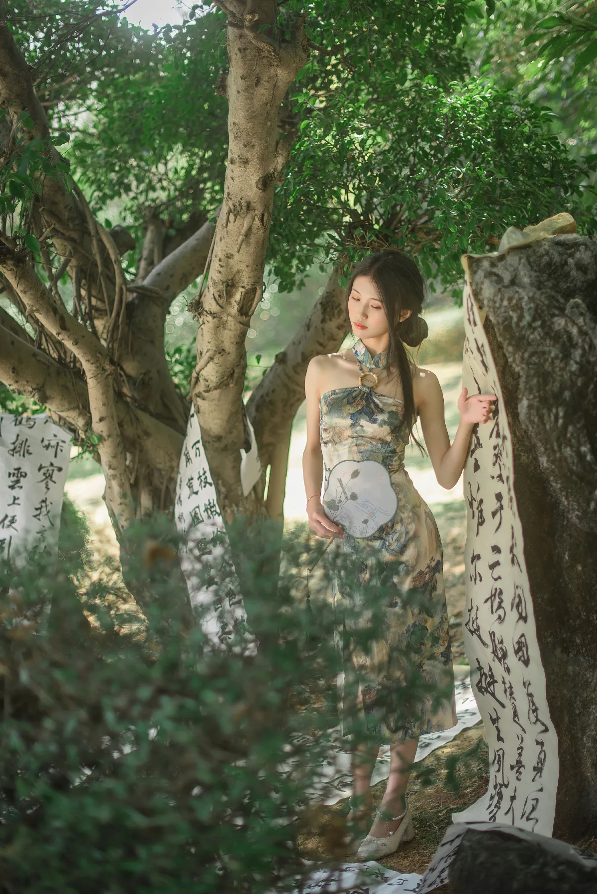 喵喵思维没逻辑_油炸鸡米花《白茶清欢无别事》美图作品图片1