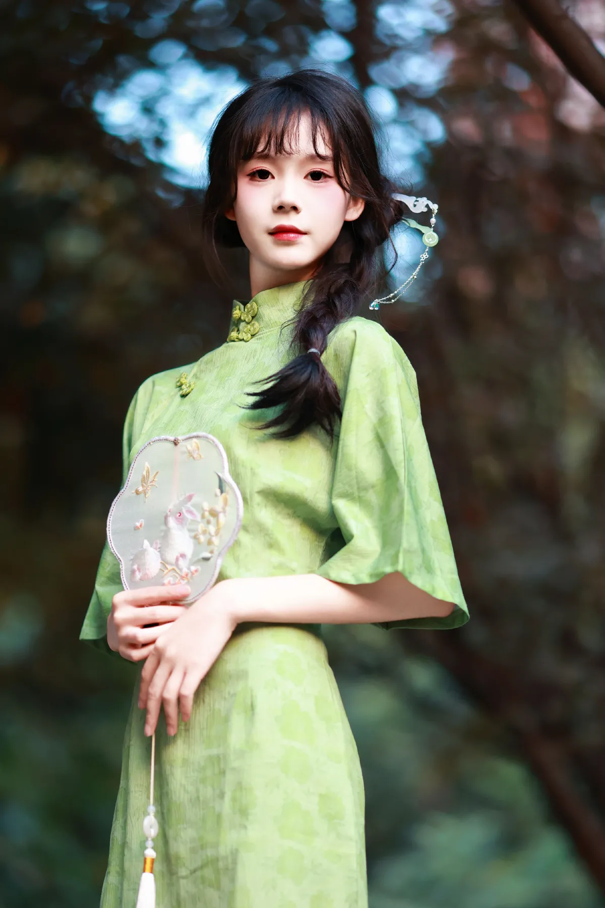 绿罗裙1