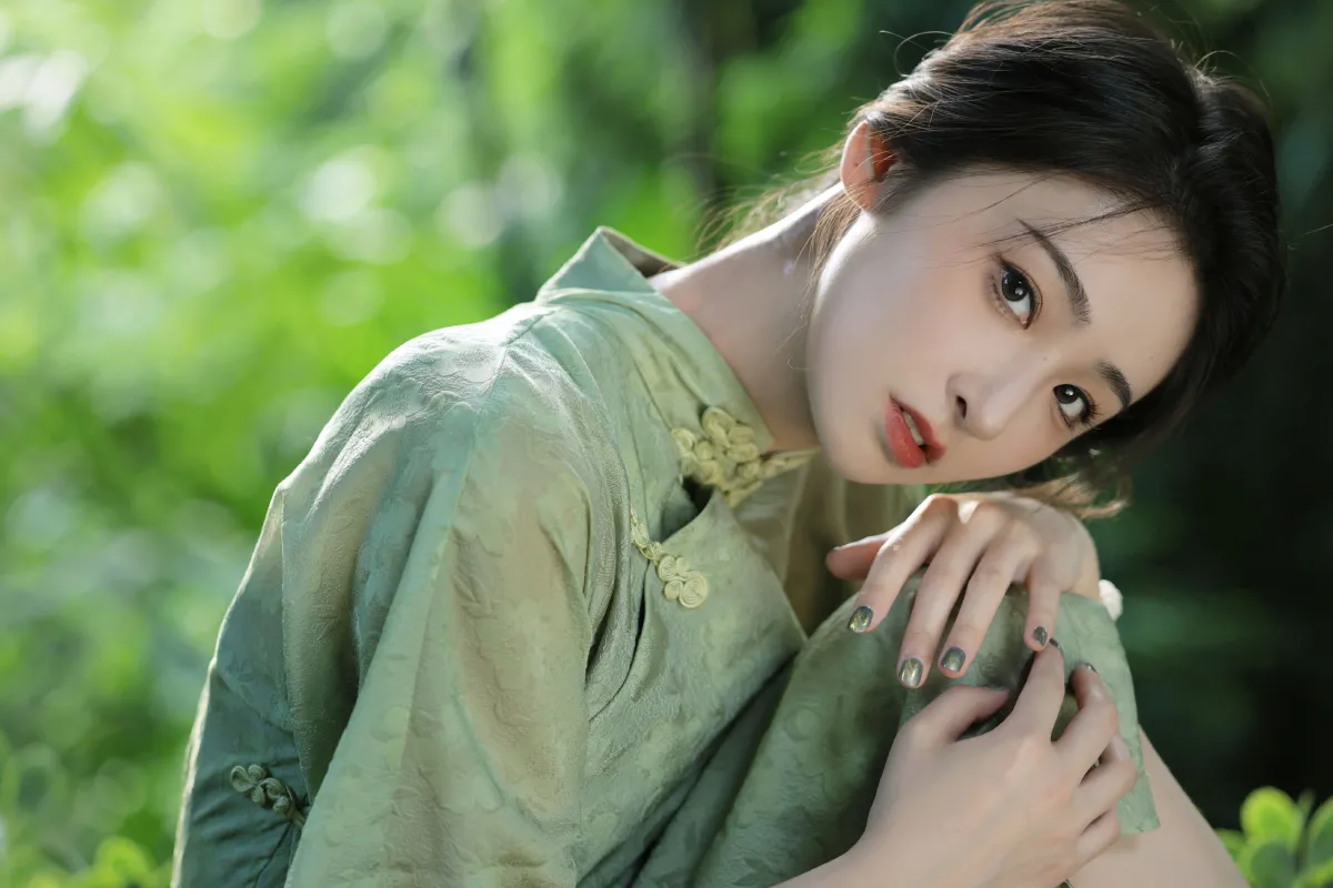 甜汐_糯米团子《青梅煮茶》美图作品图片3
